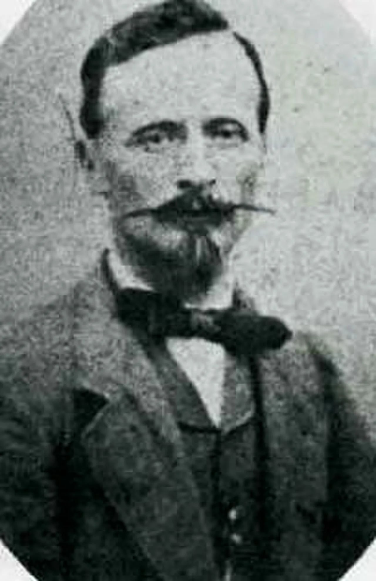 Porträt von Augustin Mouchot (1825–1912) – Gedenkseite