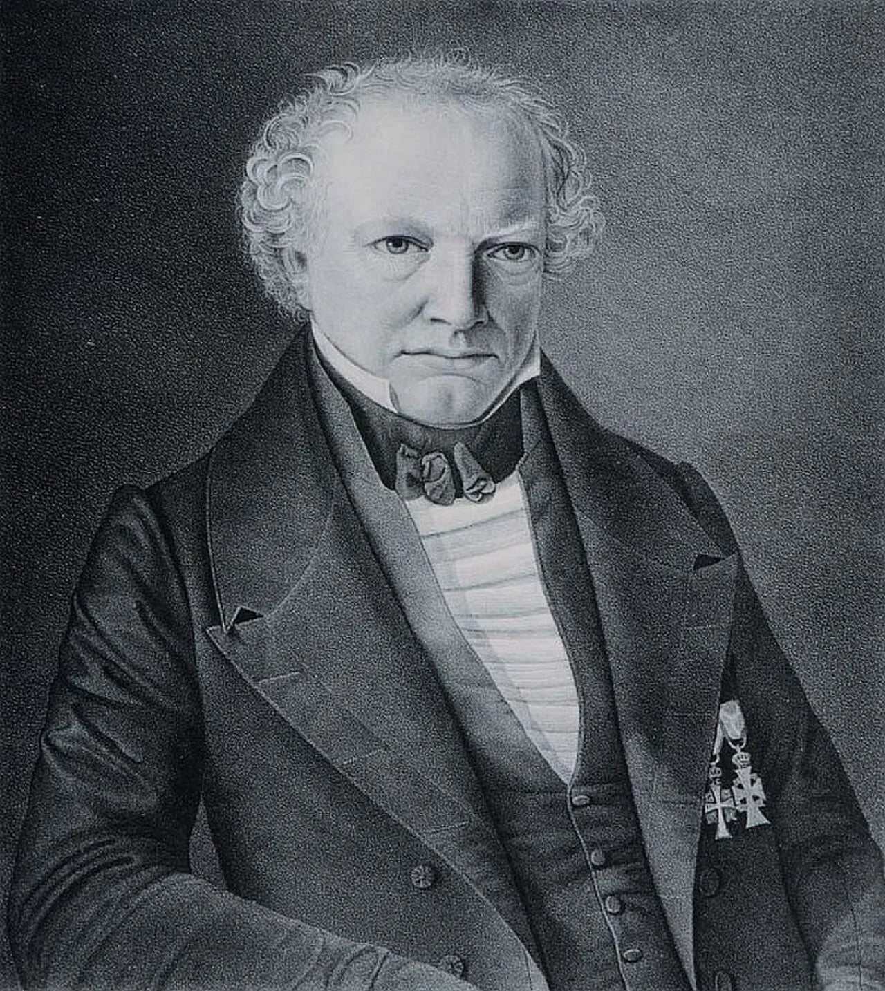 Portrait of Niels Nikolaus Falck (1784–1850) – memorial page