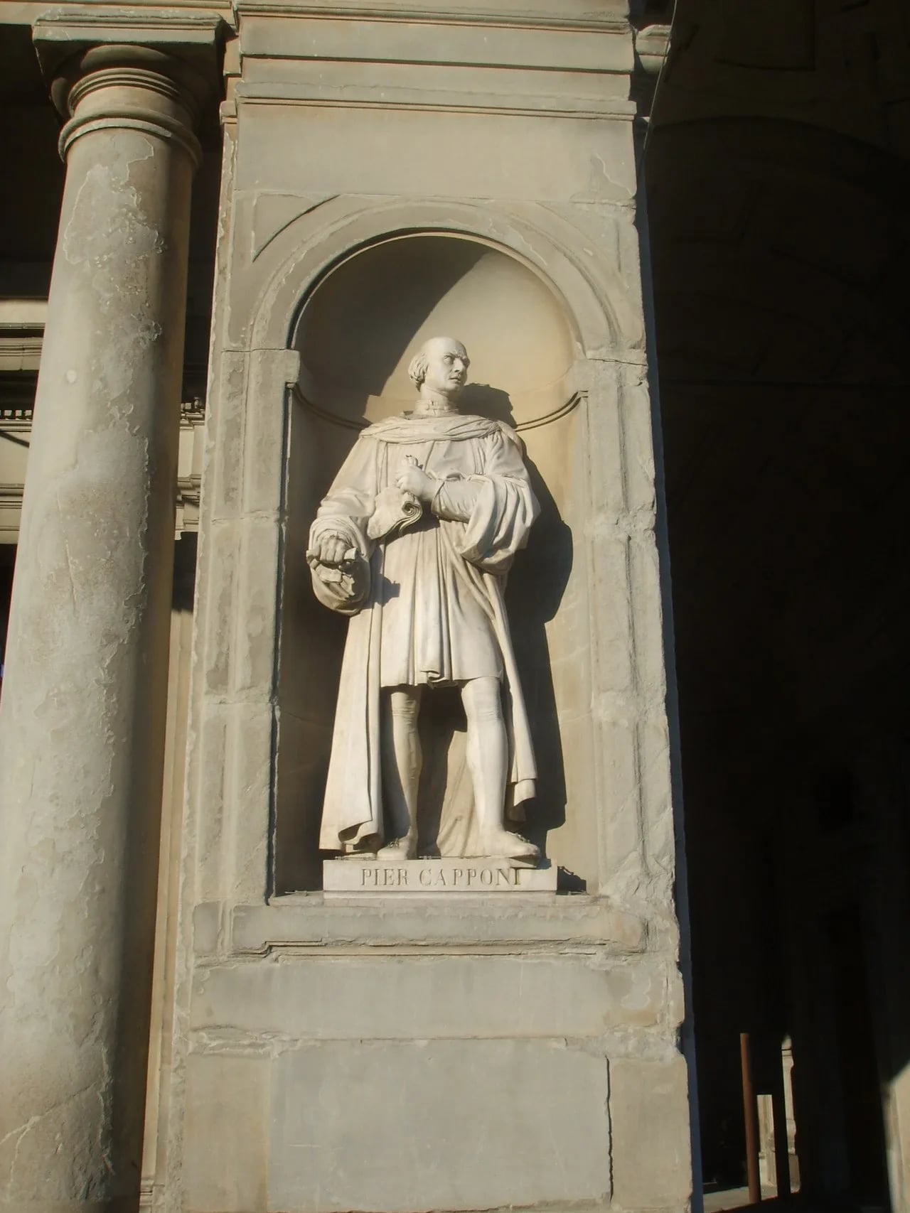Porträt von Pier Capponi (1446–1496) – Gedenkseite