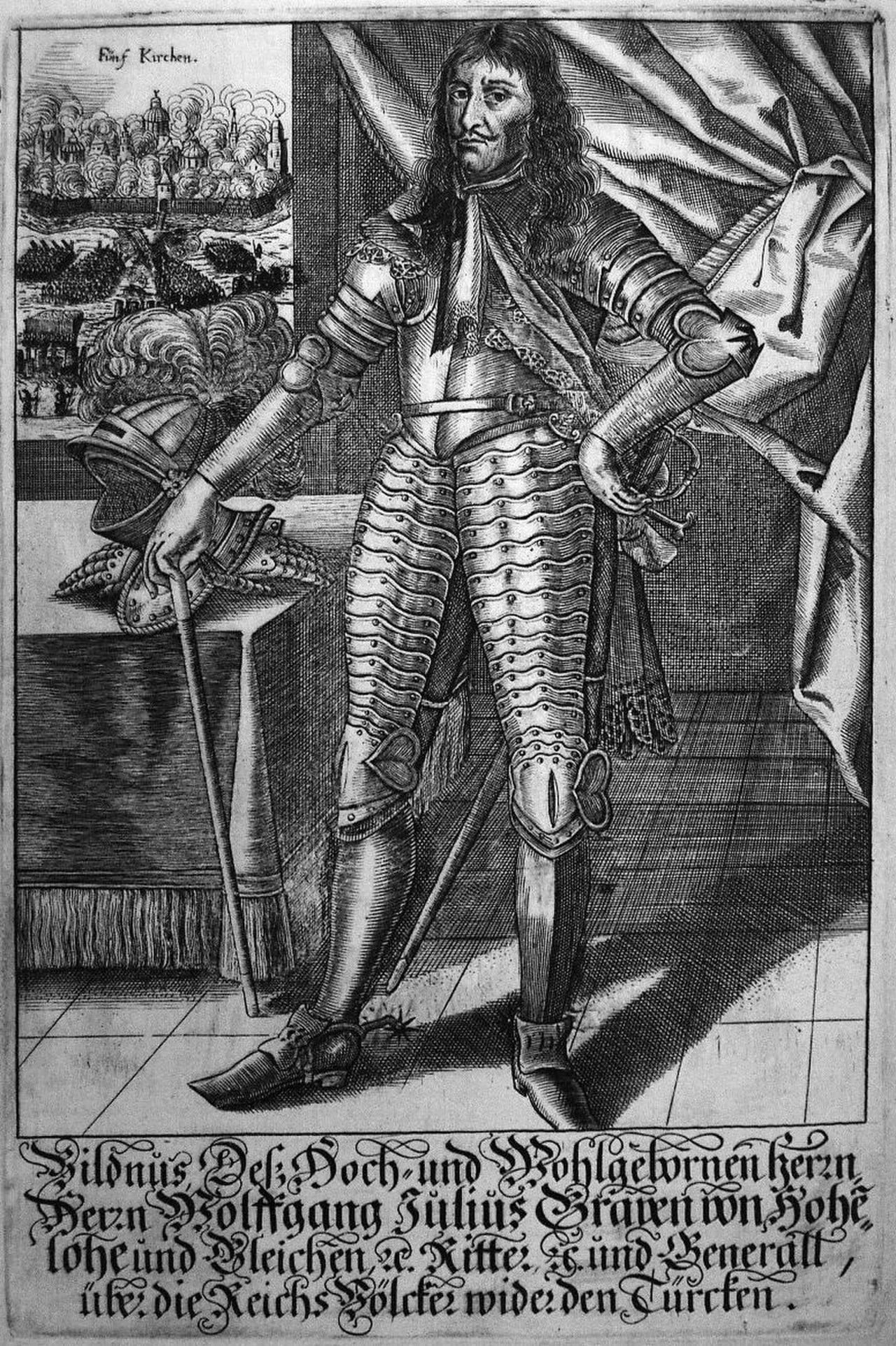 Porträt von Wolfgang Julius (1622–1698) – Gedenkseite