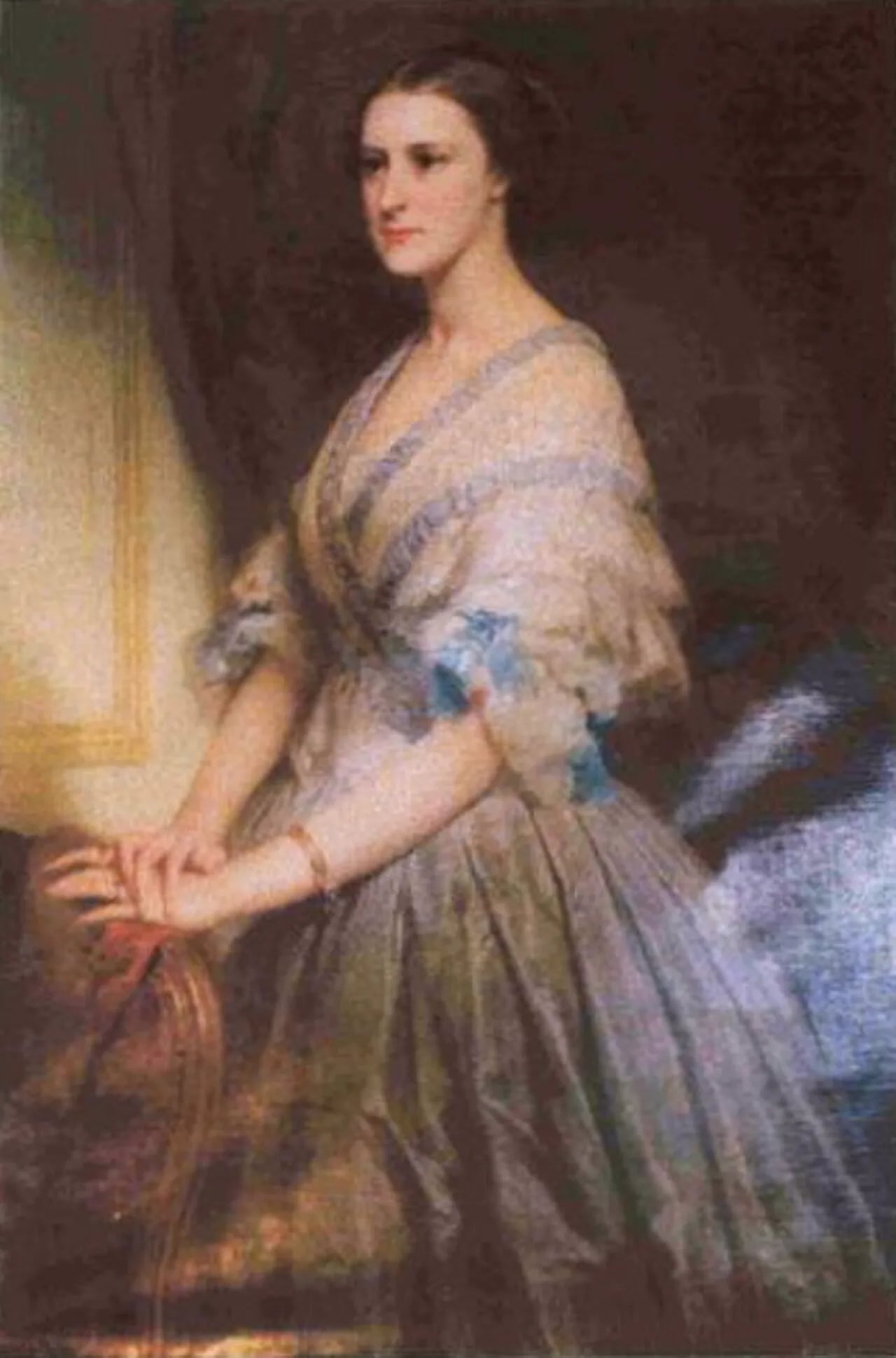 Porträt von Lucie Étignard de La Faulotte (1837–1907) – Gedenkseite