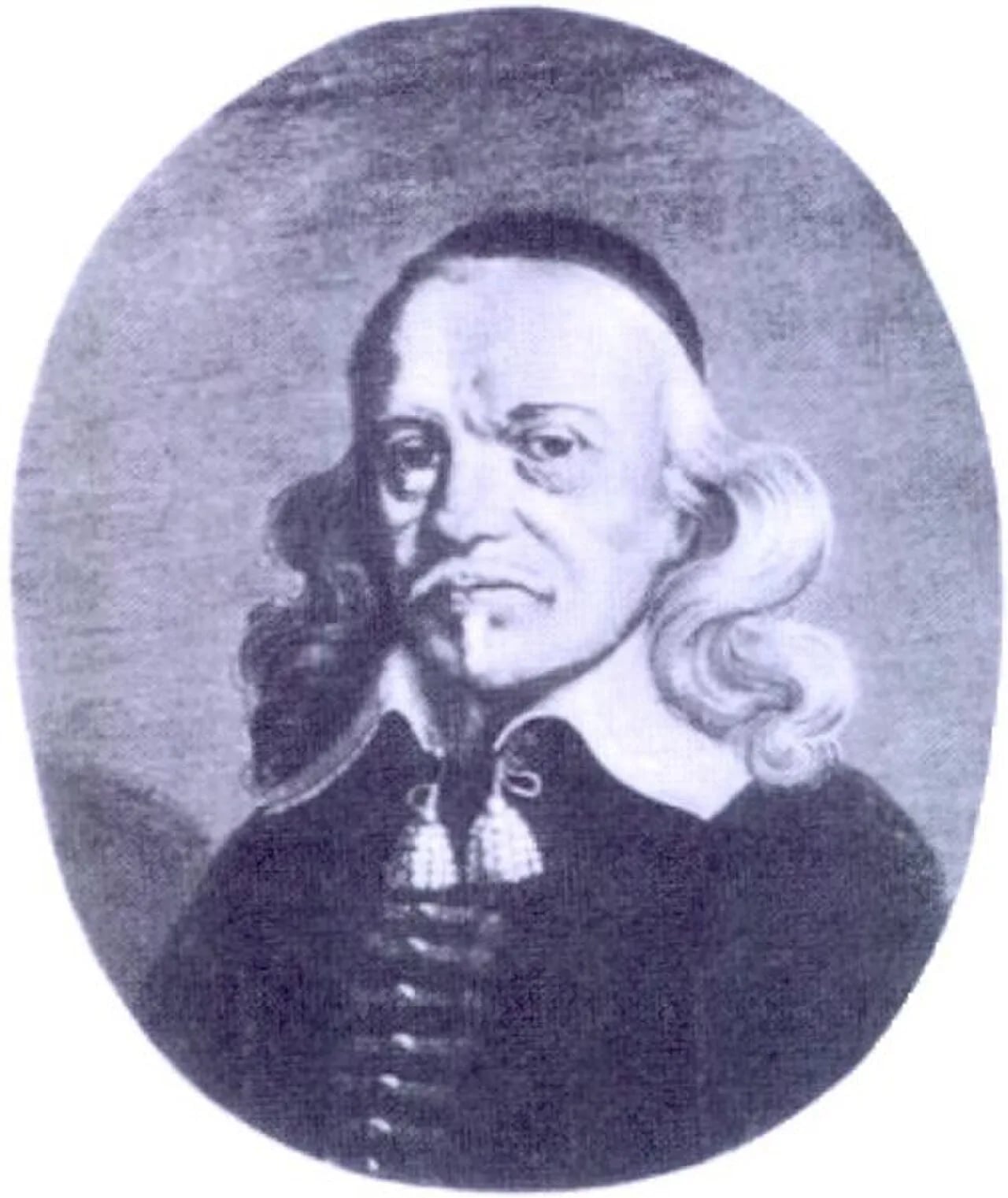 Porträt von Johan Picardt (1600–1670) – Gedenkseite