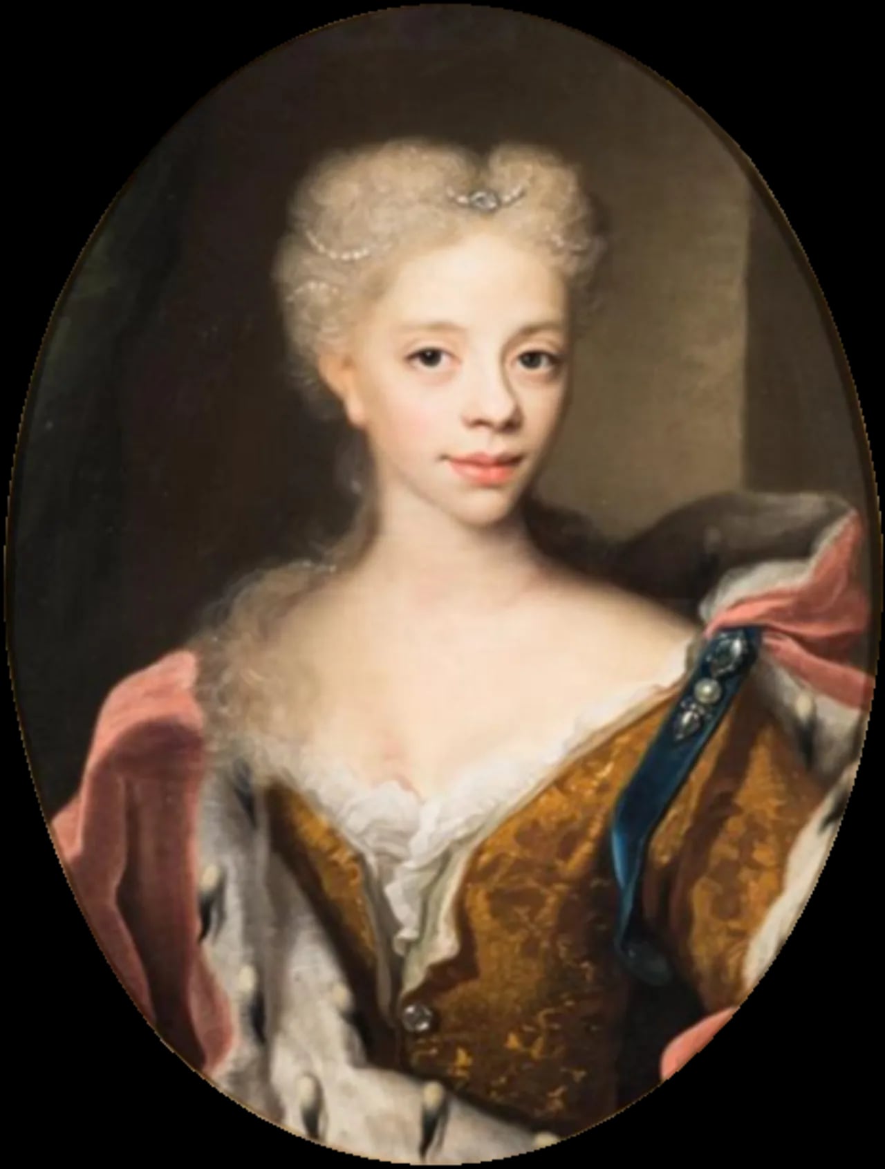 Porträt von Anna Charlotte Amalie von Nassau-Dietz-Oranien (1710–1777) – Gedenkseite