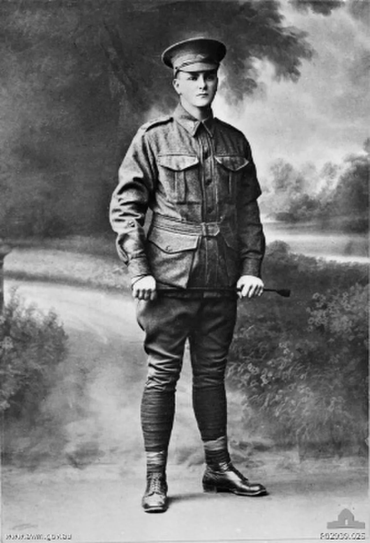 Porträt von Patrick Bugden (1897–1917) – Gedenkseite