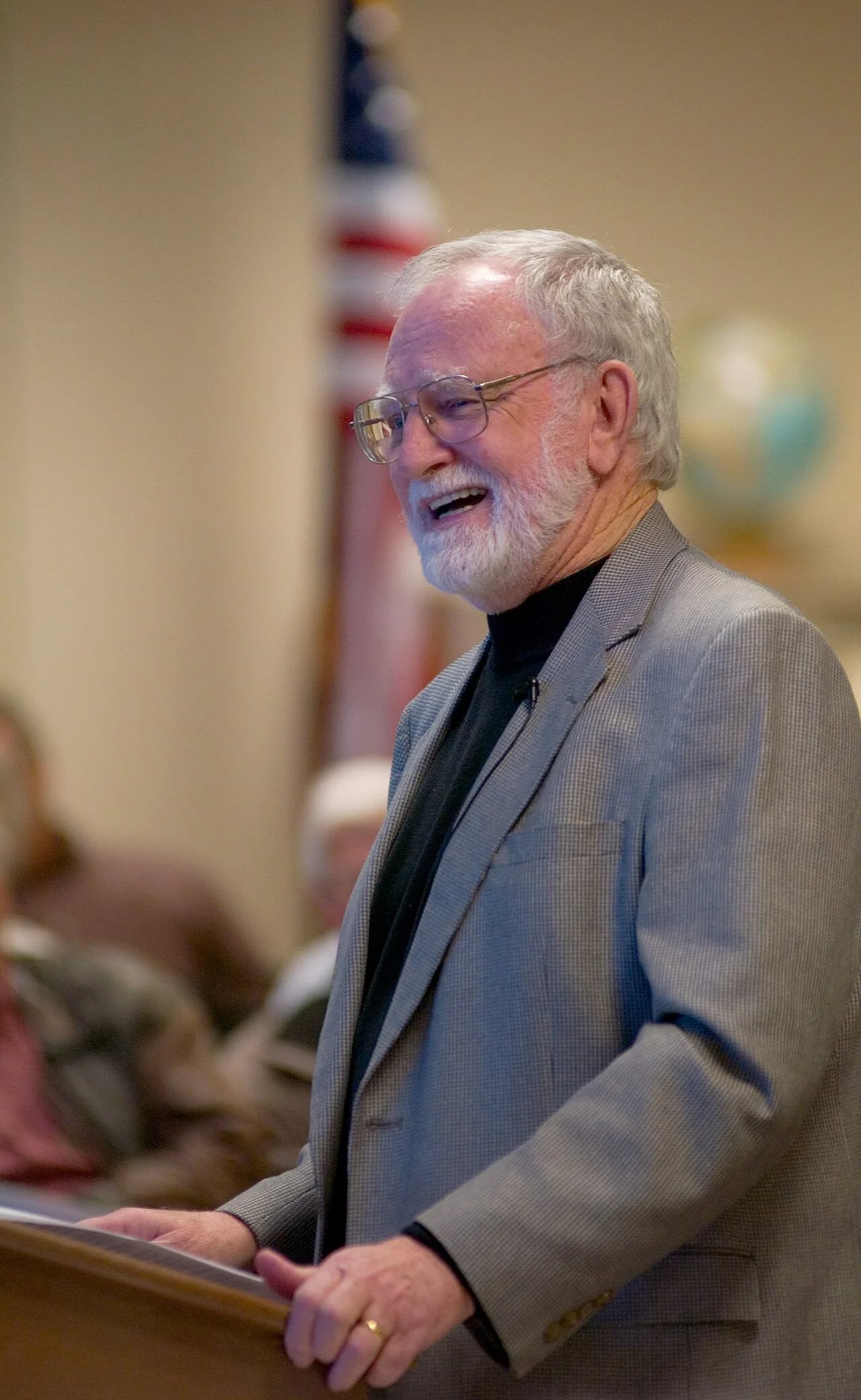 Portrait of Patrick F. McManus (1933–2018) – memorial page