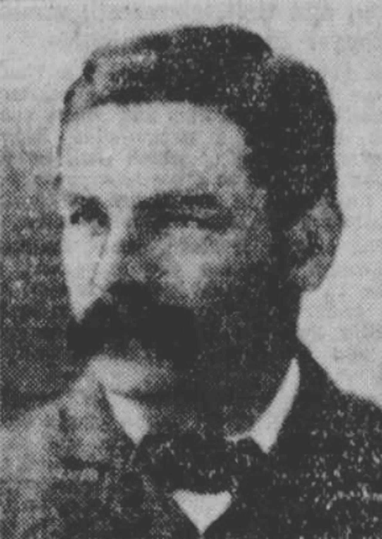 Porträt von Patrick McShane (1858–1903) – Gedenkseite