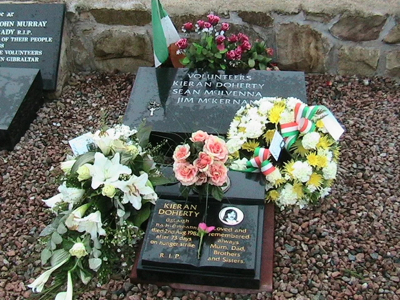Portrait of Kieran Doherty (1955–1981) – memorial page