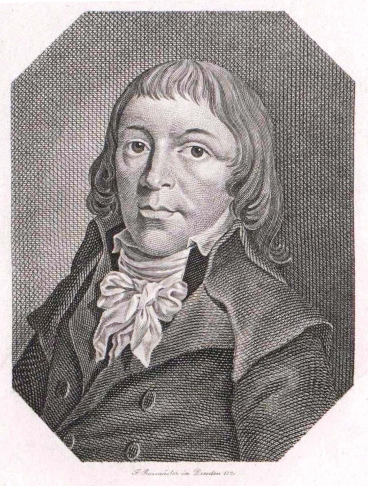 Porträt von Ludwig Gotthard Kosegarten (1758–1818) – Gedenkseite