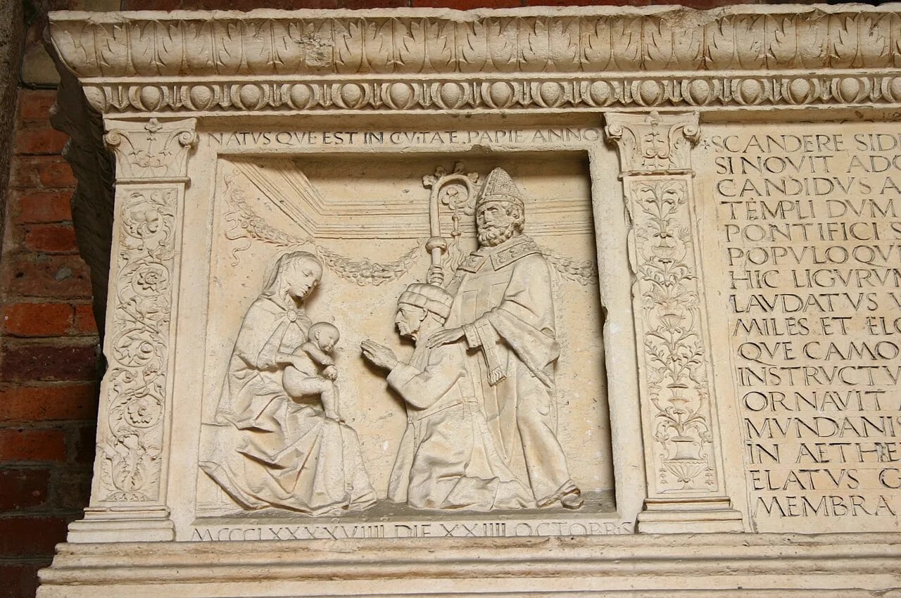 Portrait of Pier Candido Decembrio (1399–1477) – memorial page