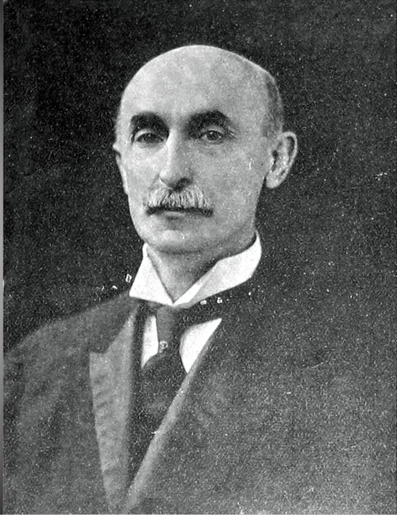 Porträt von Paul D. Bergen (1860–1915) – Gedenkseite