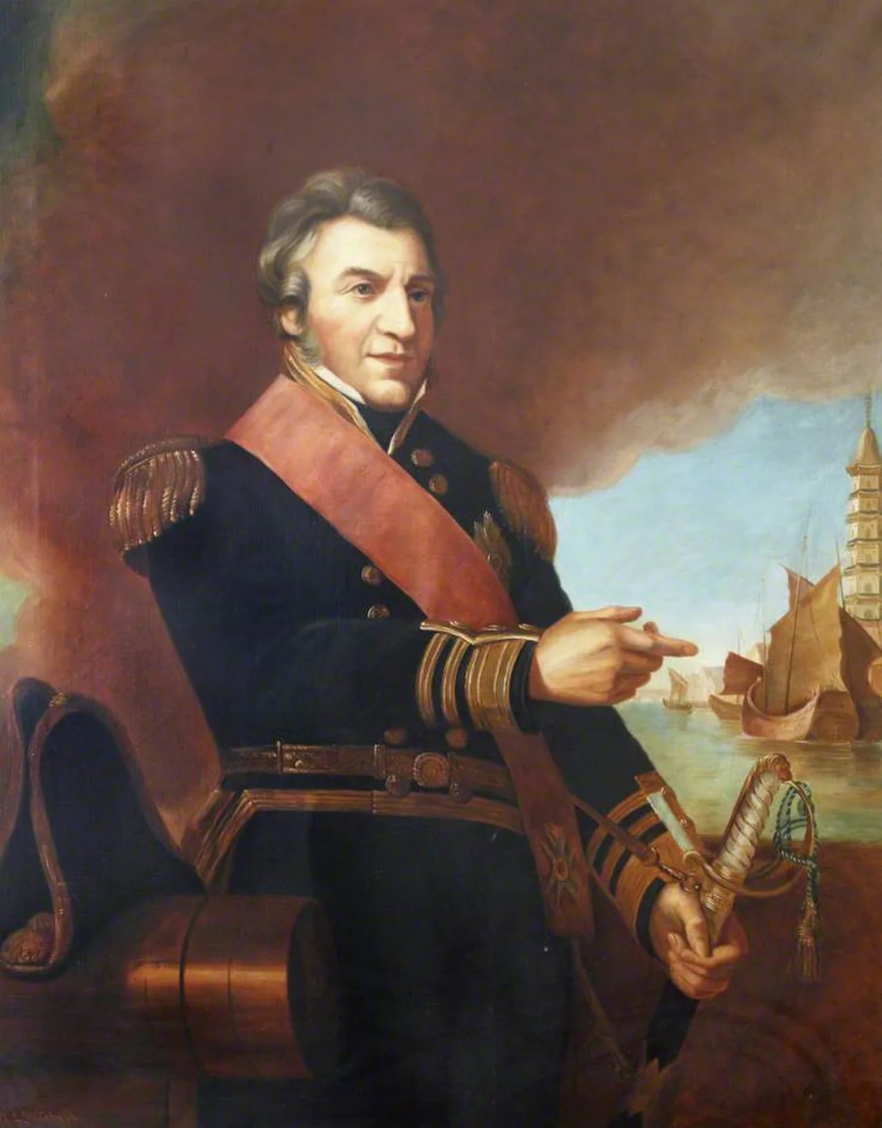 Porträt von William Parker (1781–1866) – Gedenkseite