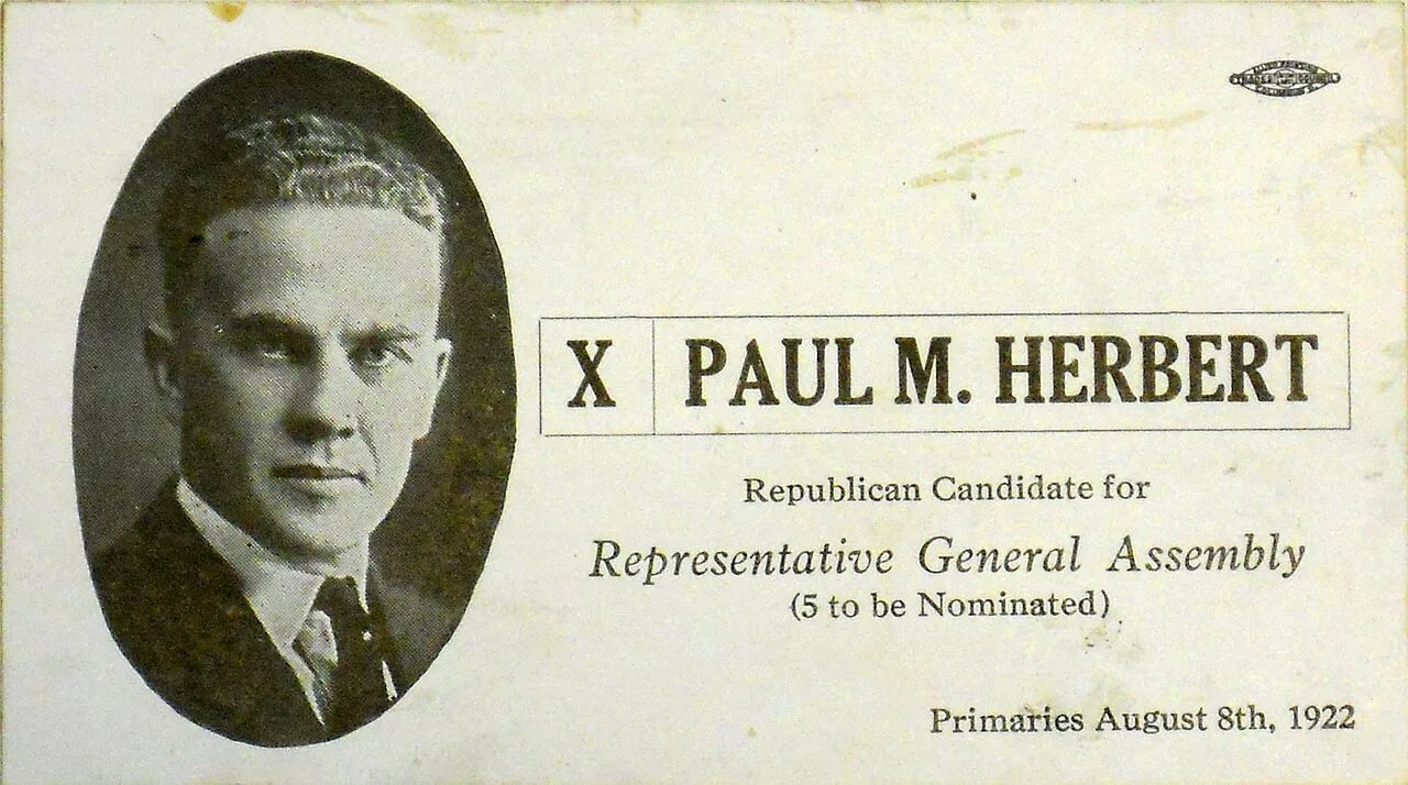 Portrait of Paul M. Herbert (1889–1983) – memorial page