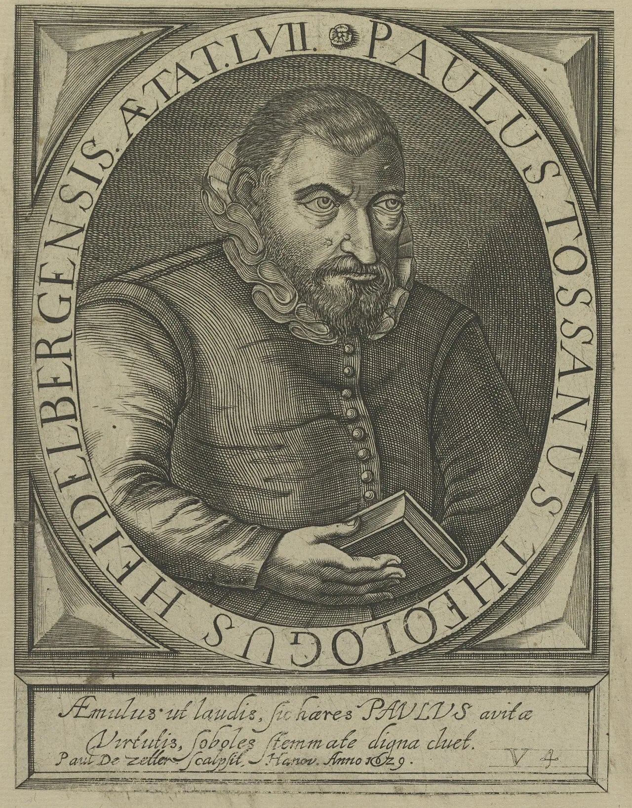 Portrait of Paul Tossanus (1572–1634) – memorial page