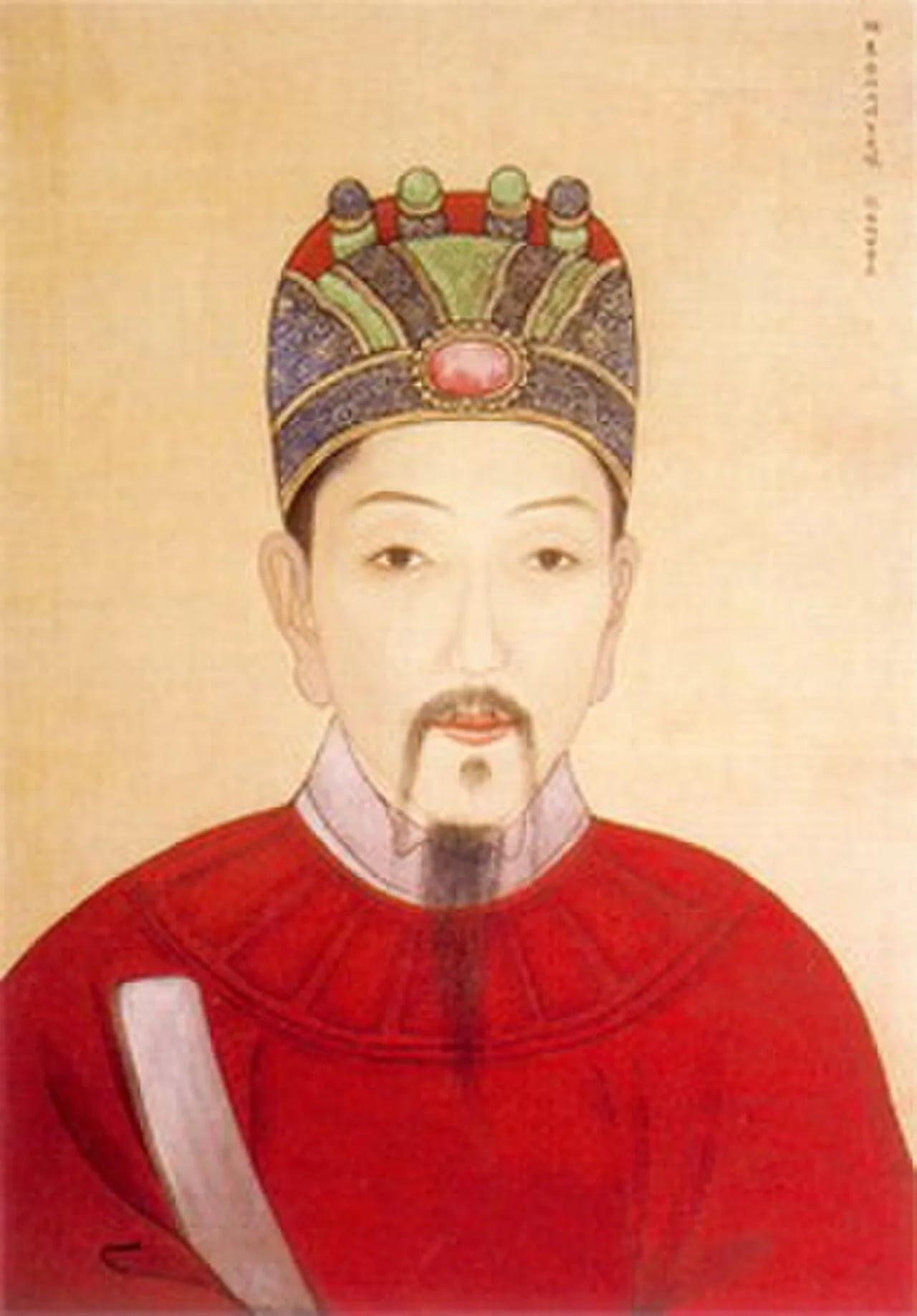 Portrait of Yuan Chonghuan (1584–1630) – memorial page