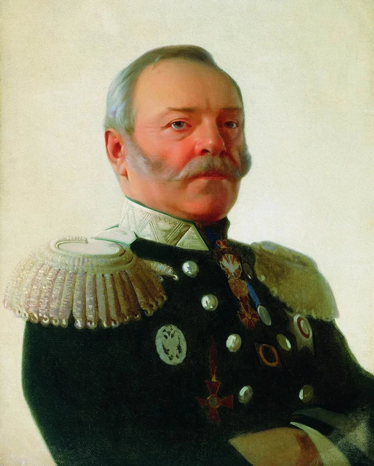 Porträt von Pawel Petrowitsch Melnikow (1804–1880) – Gedenkseite