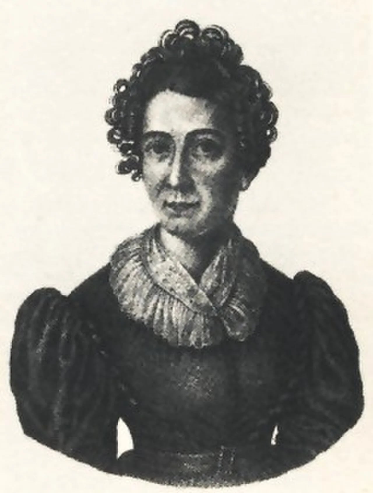 Porträt von Amalie Schoppe (1791–1858) – Gedenkseite