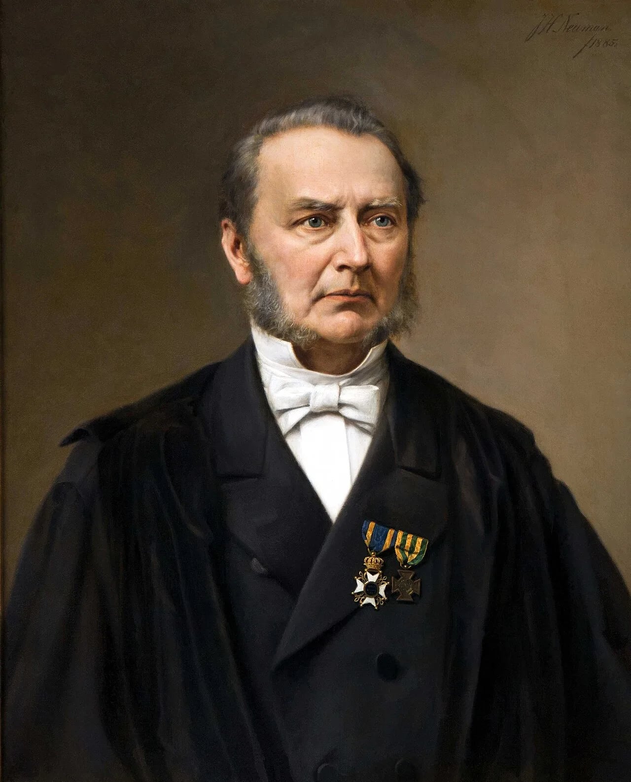 Portrait of Johannes Henricus Scholten (1811–1885) – memorial page