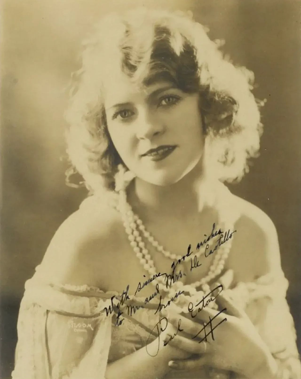 Porträt von Pearl Eaton (1898–1958) – Gedenkseite