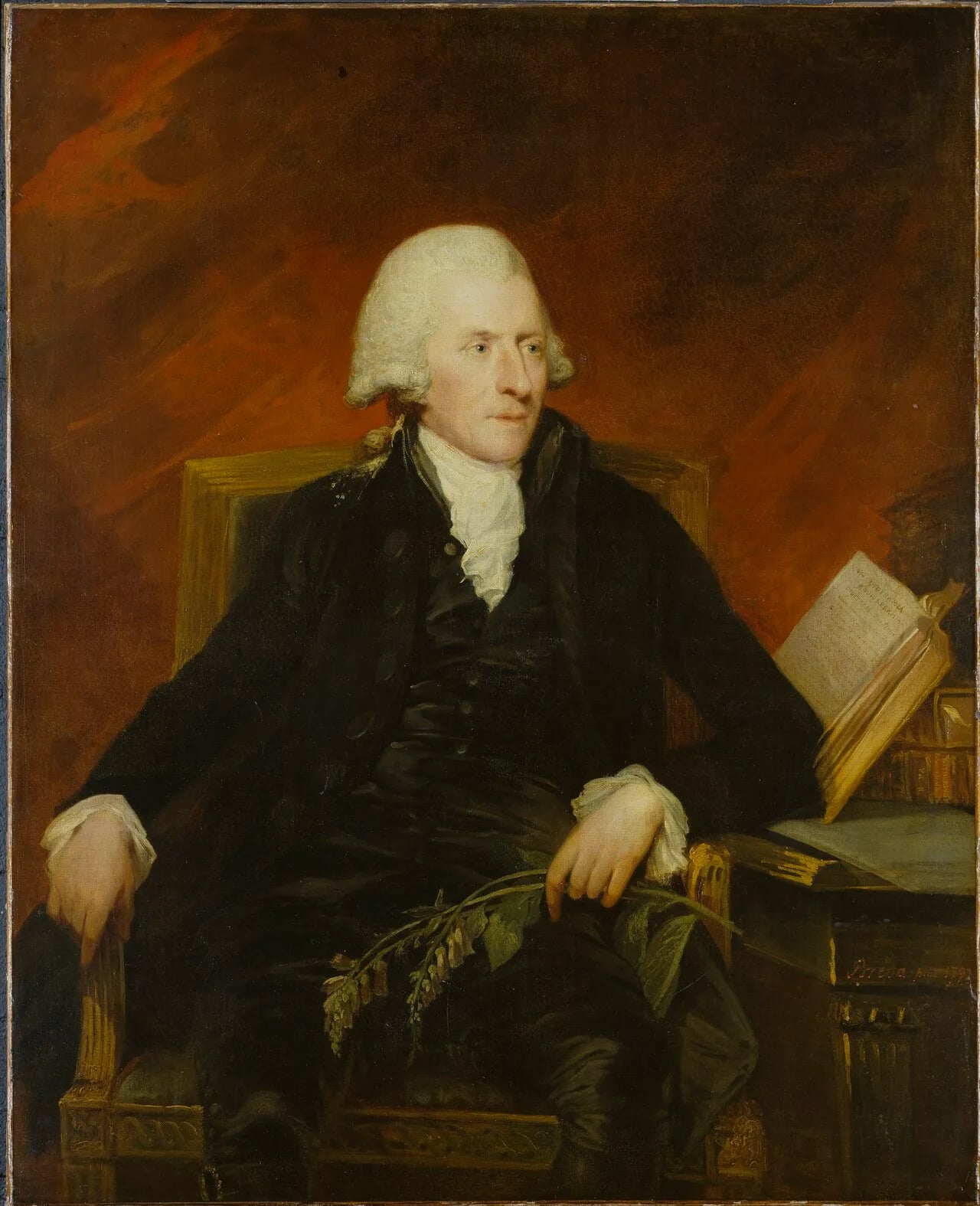 Portrait of William Withering (1741–1799) – memorial page