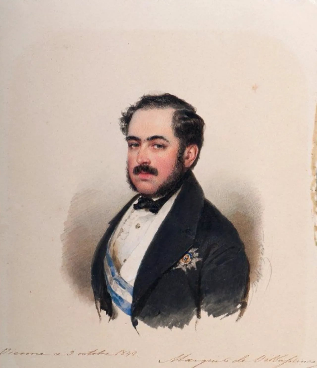 Portrait of Pedro de Alcántara Álvarez de Toledo, 17th Duke of Medina Sidonia (1803–1867) – memorial page
