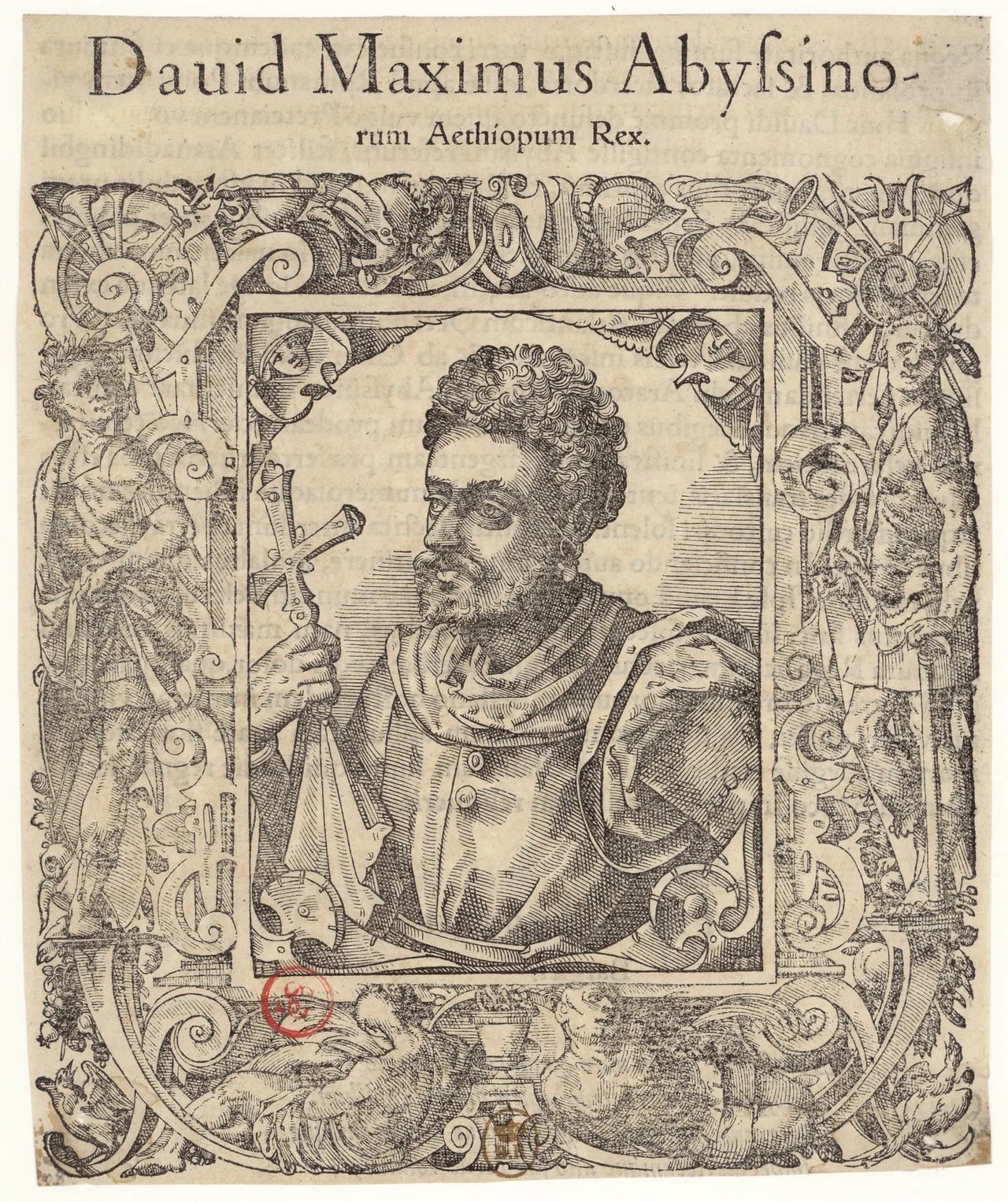Porträt von David I. (1382–1413) – Gedenkseite