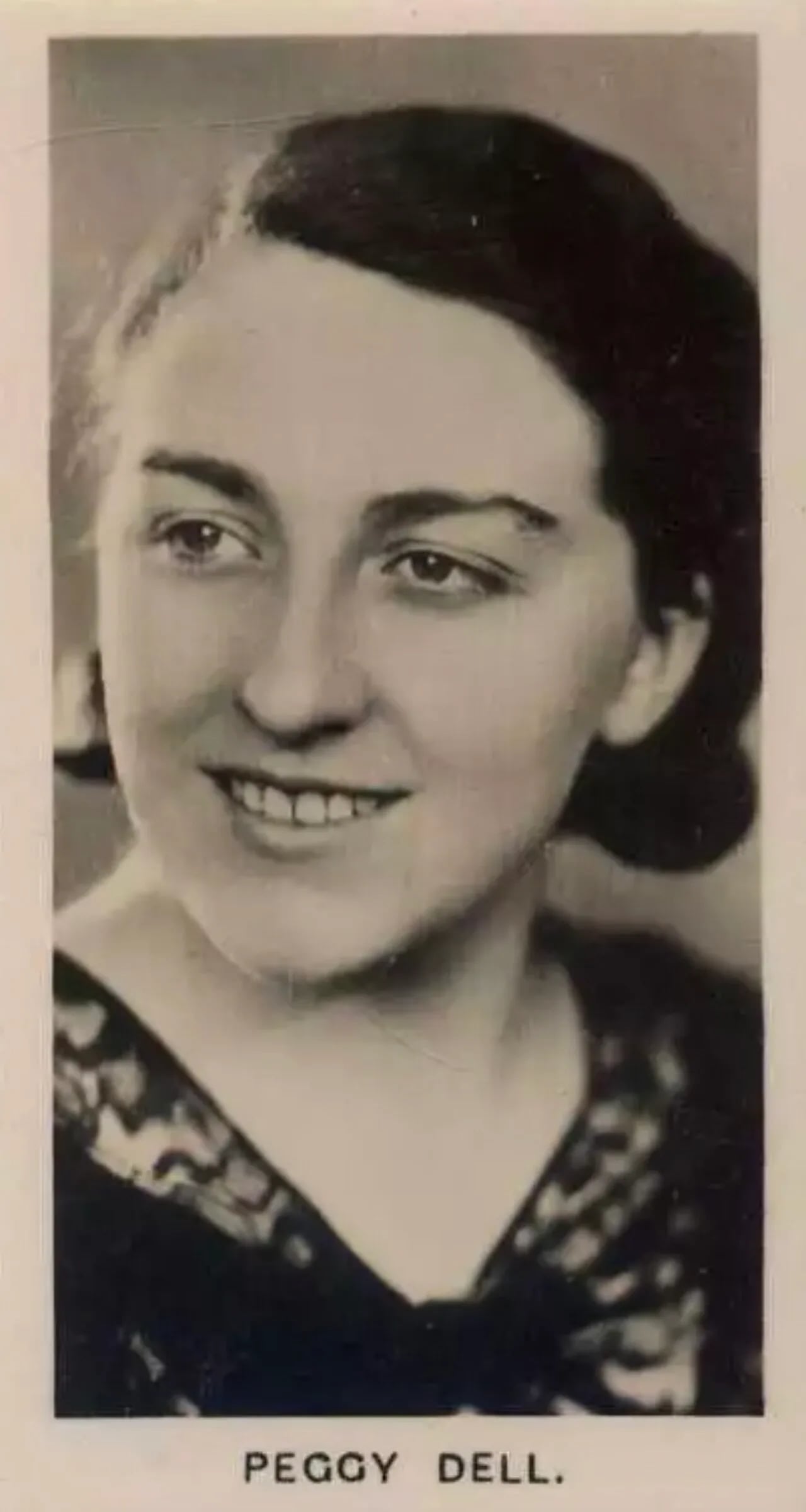 Portrait of Peggy Dell (1905–1979) – memorial page