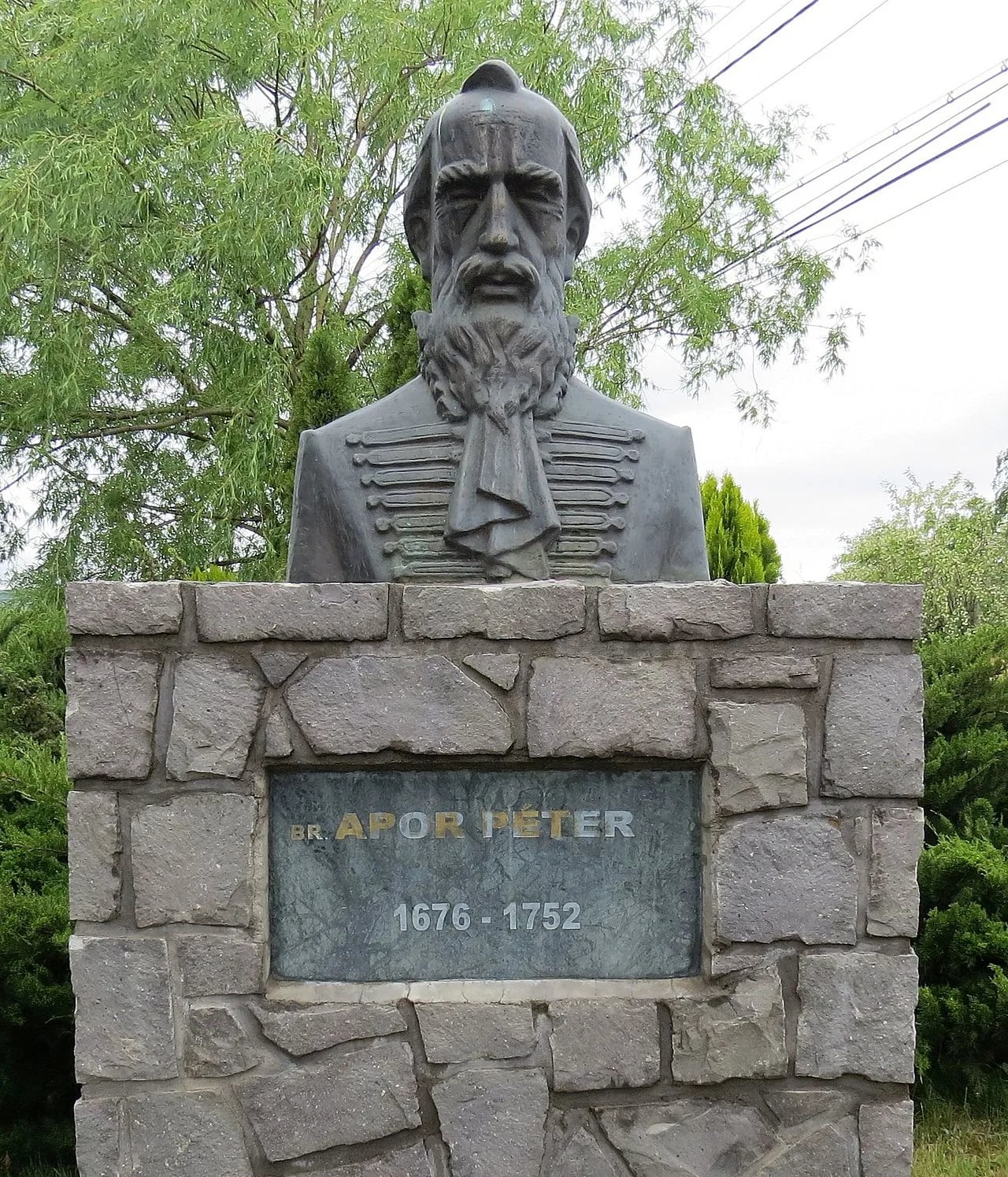 Portrait of Péter Apor (1676–1752) – memorial page