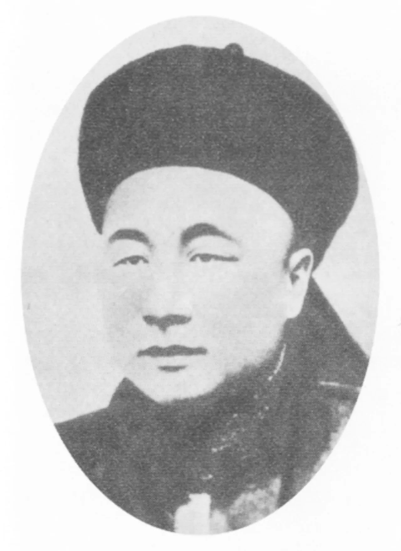 Porträt von Deng Shichang (1849–1894) – Gedenkseite