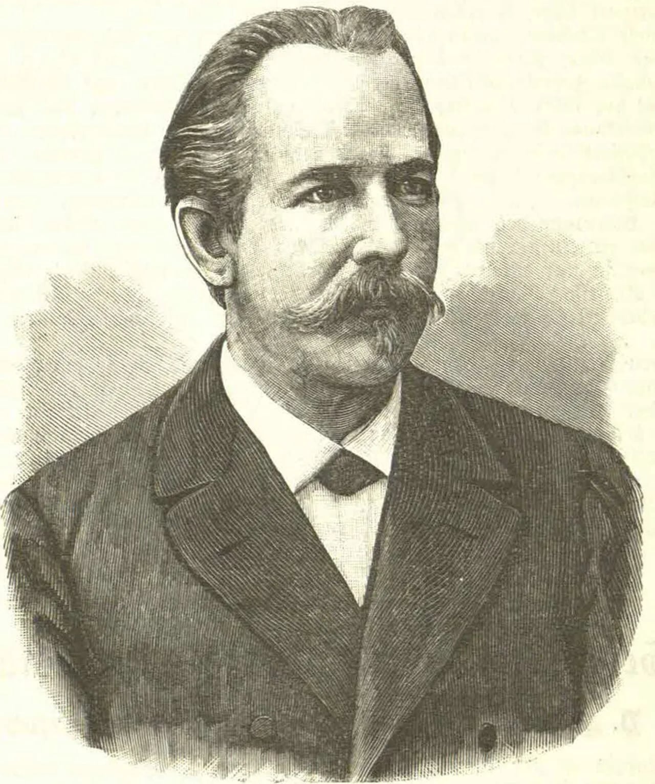 Porträt von Joseph Partsch (1851–1925) – Gedenkseite