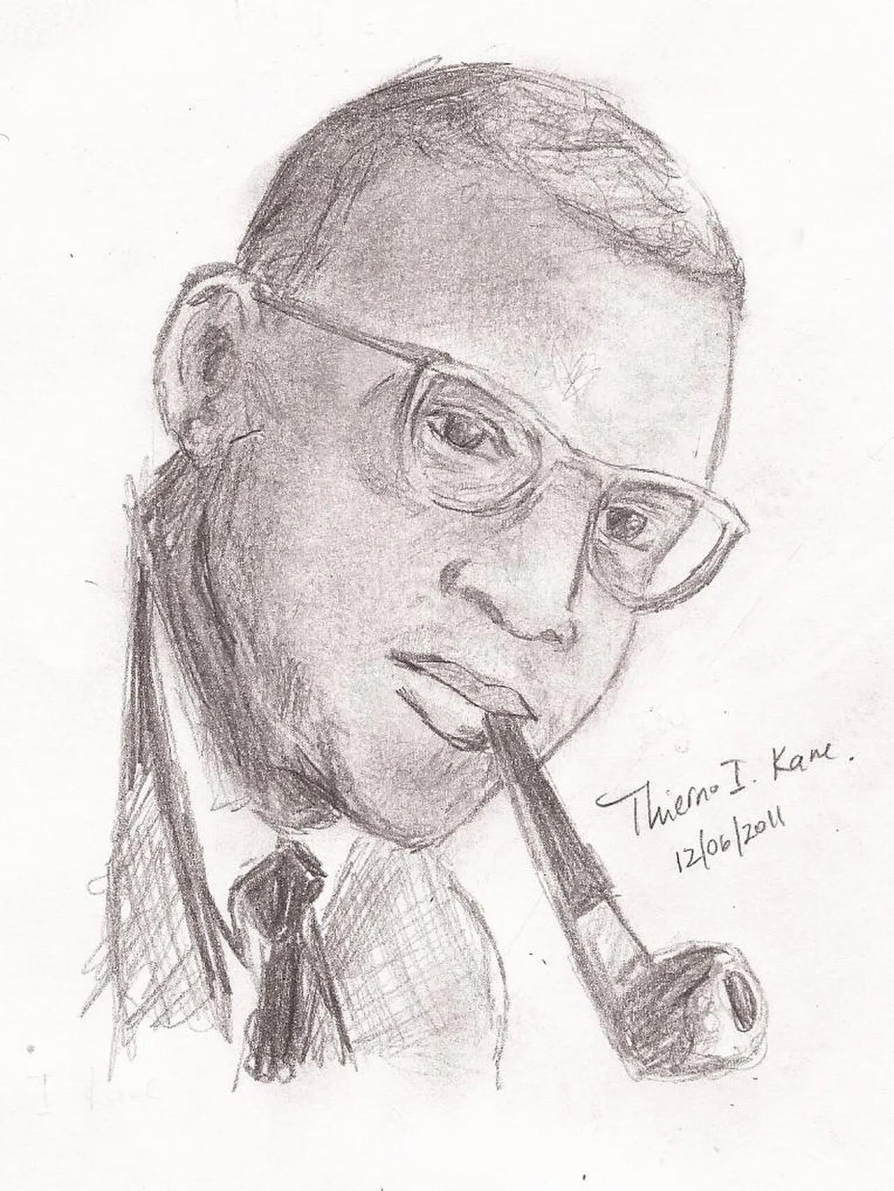 Portrait of Birago Diop (1906–1989) – memorial page