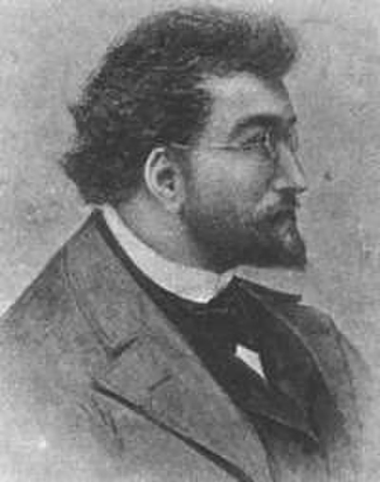 Porträt von Ladislav Stroupežnický (1850–1892) – Gedenkseite