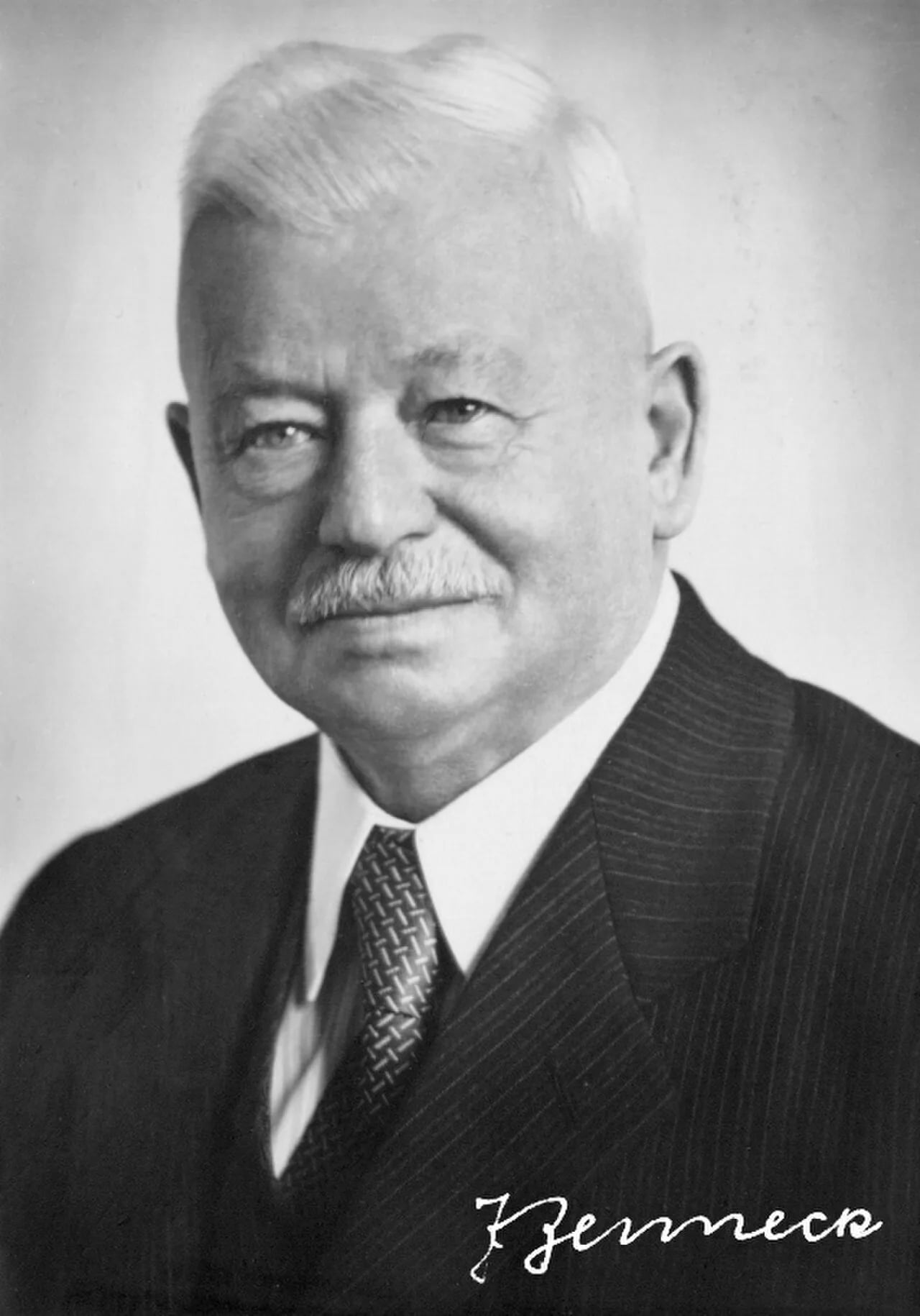Porträt von Jonathan Zenneck (1871–1959) – Gedenkseite