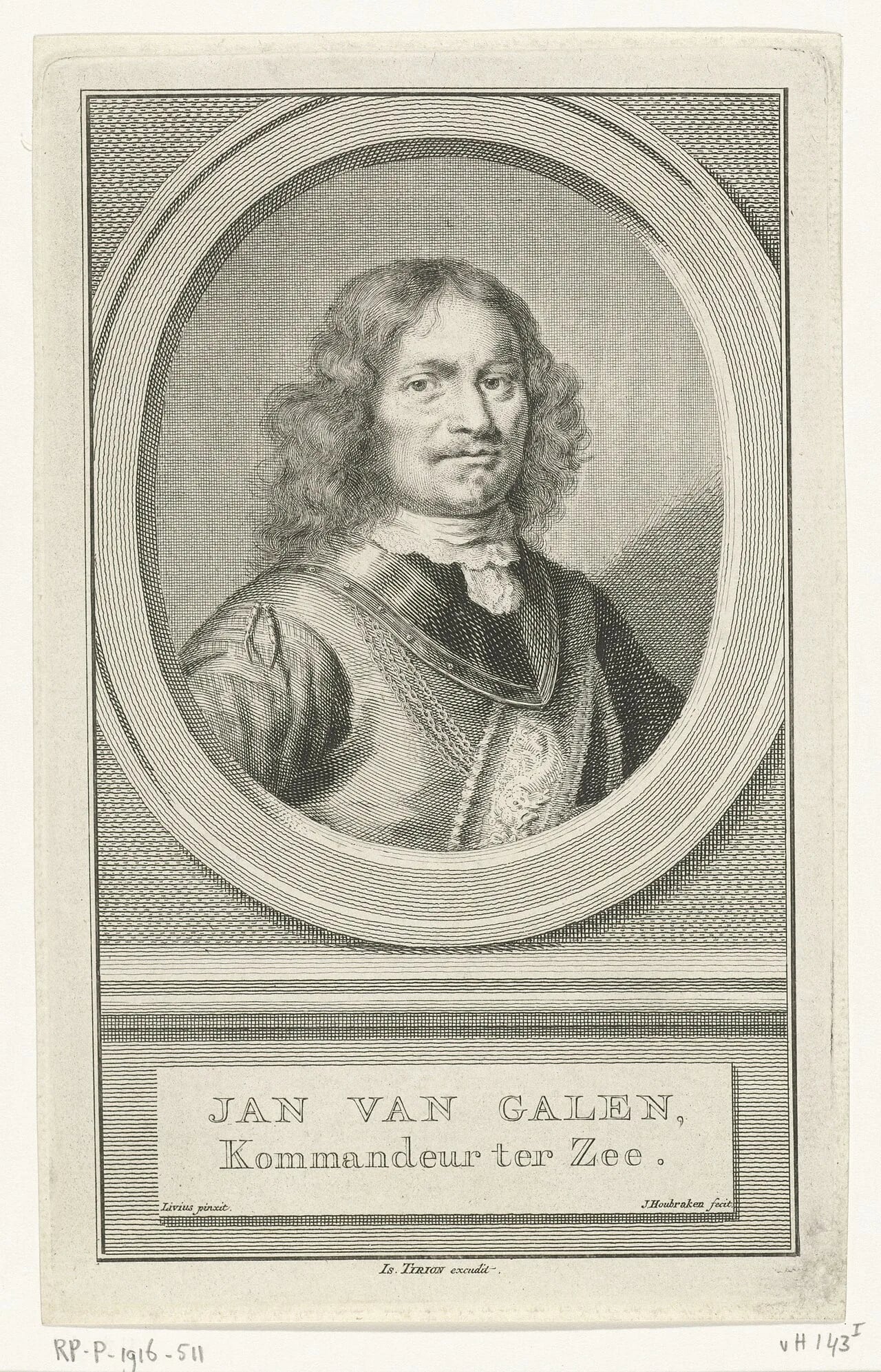 Portrait of Johann van Galen (1604–1653) – memorial page