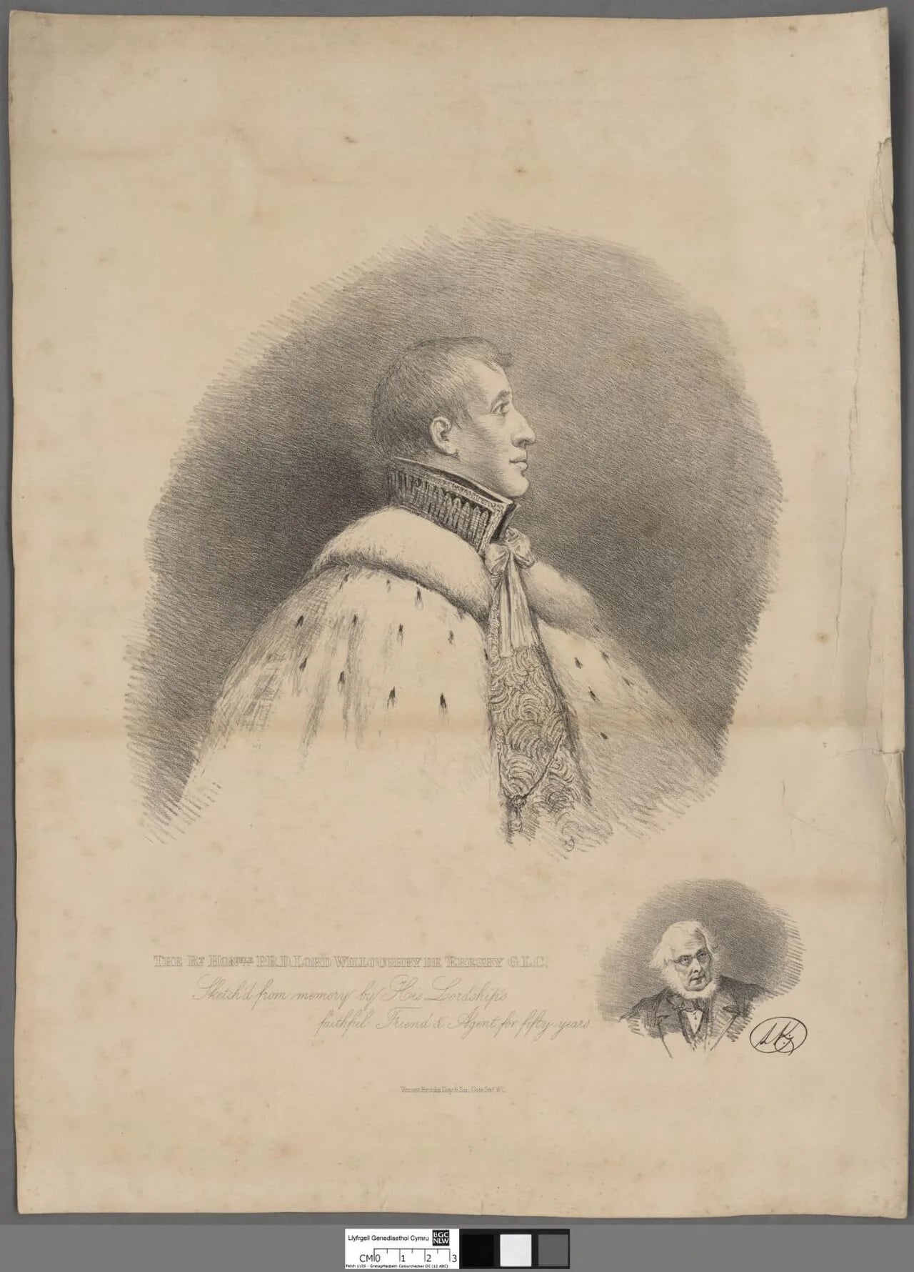Portrait of Peter Drummond-Burrell, 22nd Baron Willoughby de Eresby (1782–1865) – memorial page