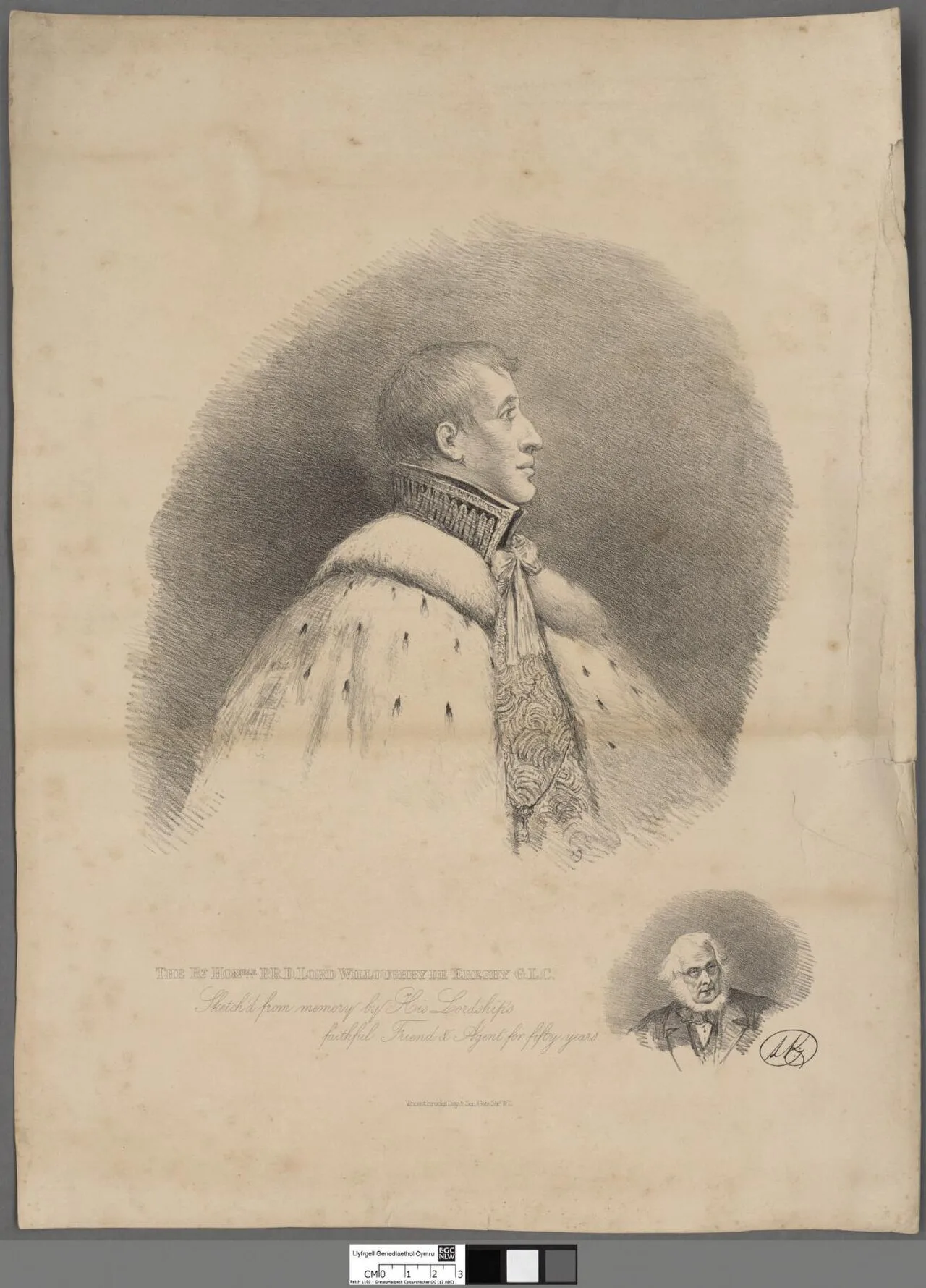 Portrait of Peter Drummond-Burrell, 22nd Baron Willoughby de Eresby (1782–1865) – memorial page