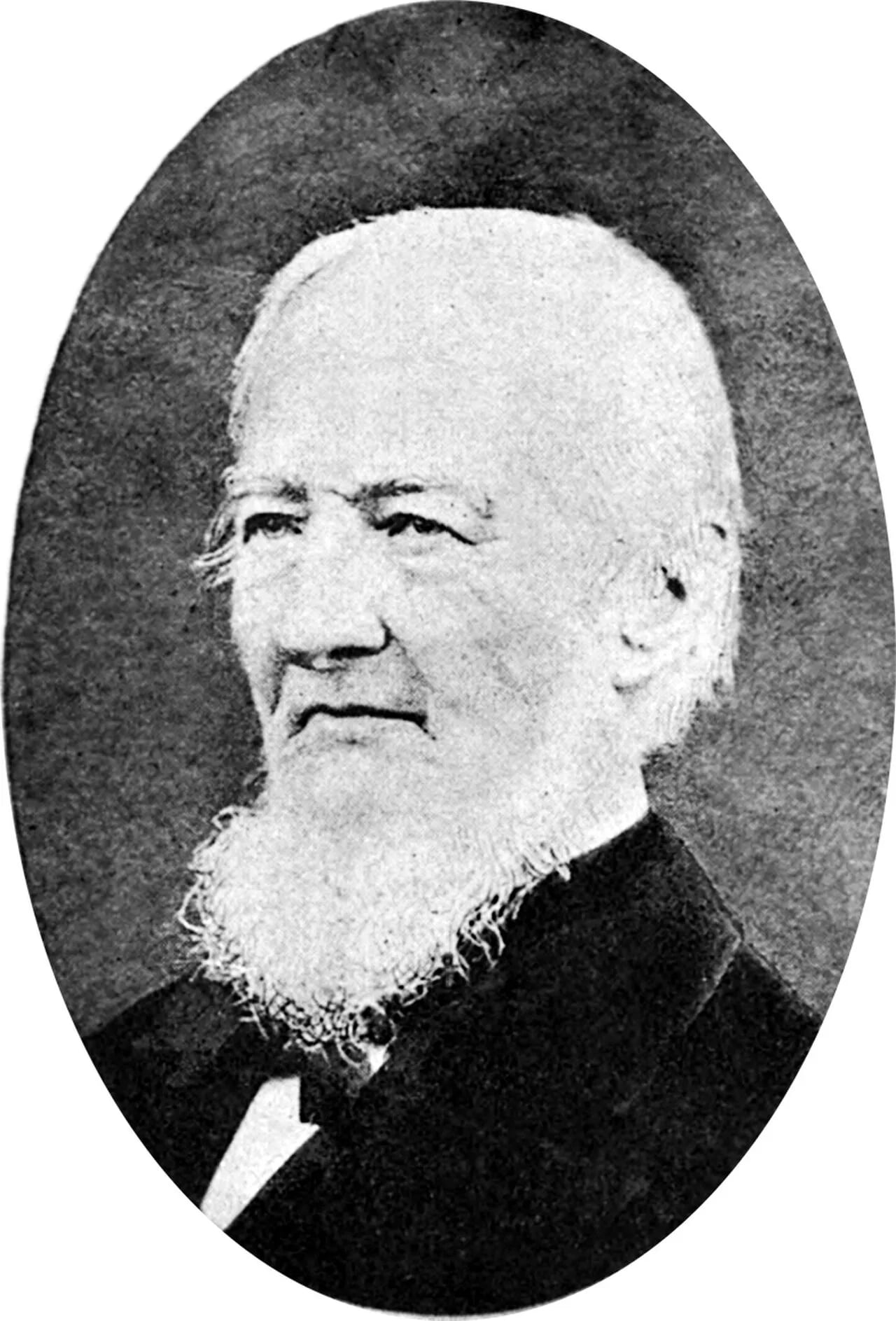 Porträt von Peter Johnson Gulick (1796–1877) – Gedenkseite