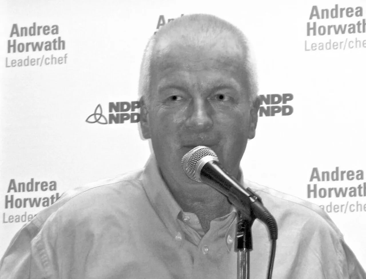 Portrait of Peter Kormos (1952–2013) – memorial page