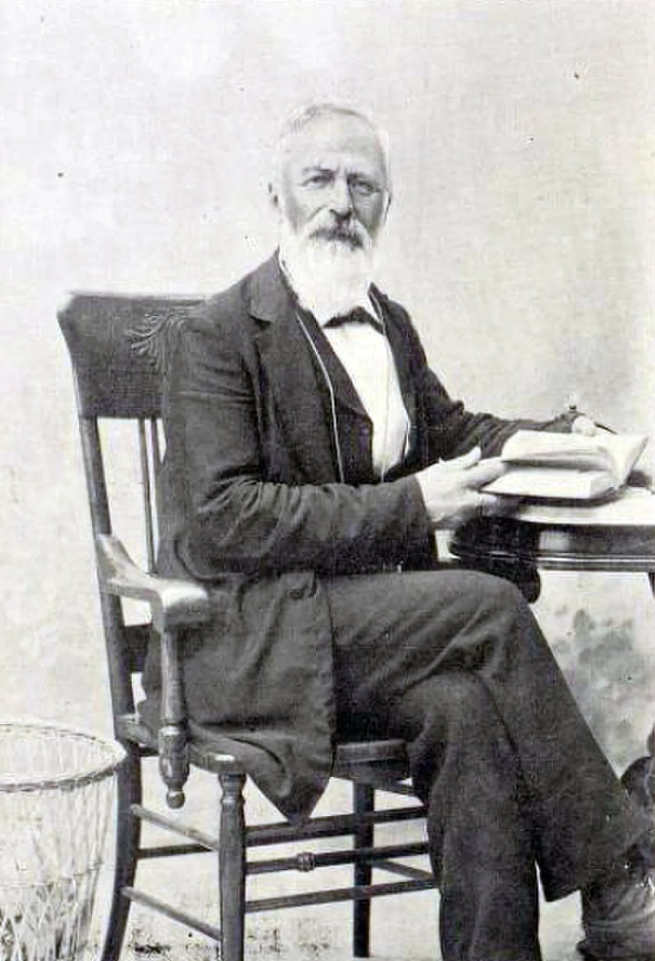 Porträt von Peter Laurentius Larsen (1833–1915) – Gedenkseite