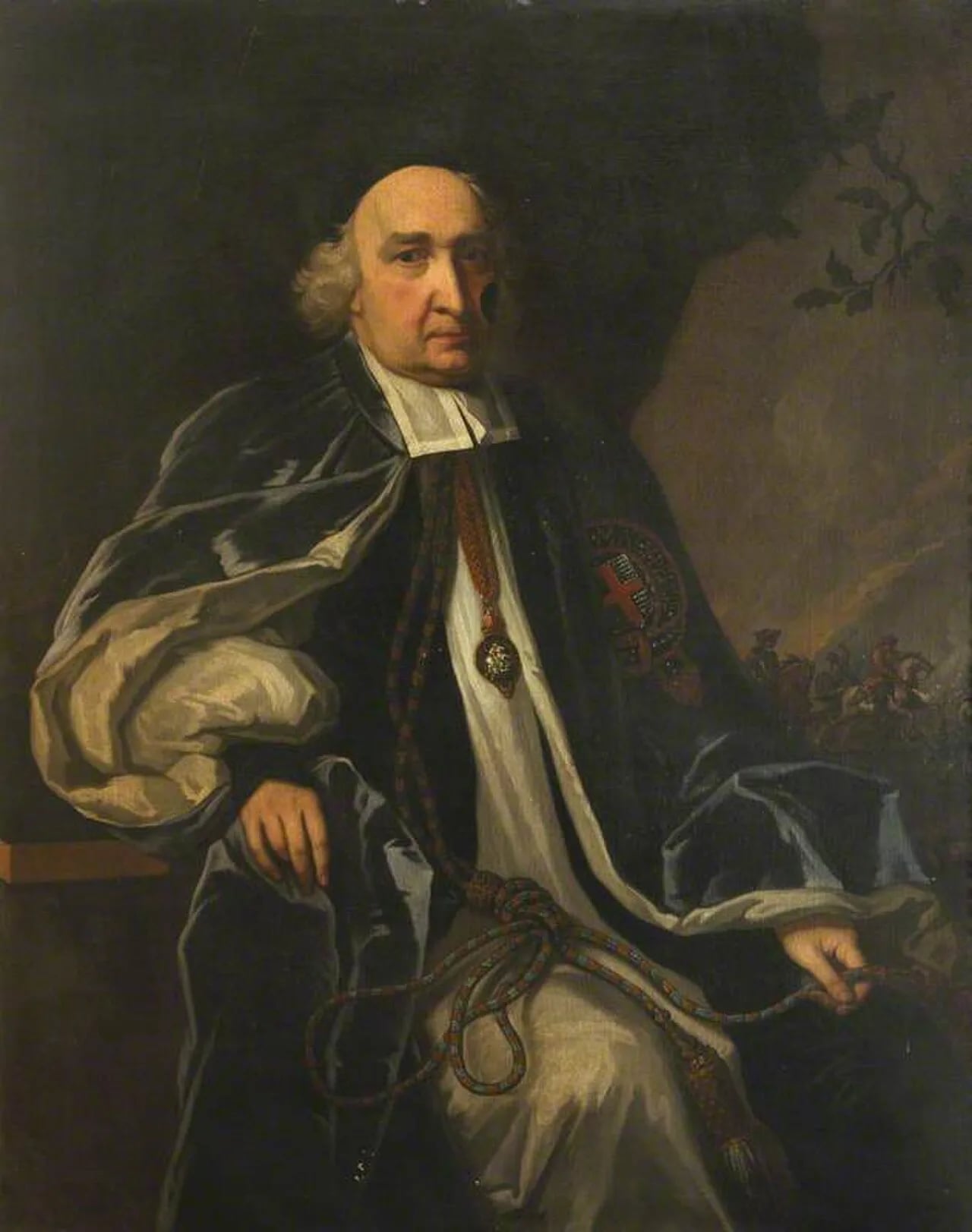 Porträt von Peter Mews (1619–1706) – Gedenkseite