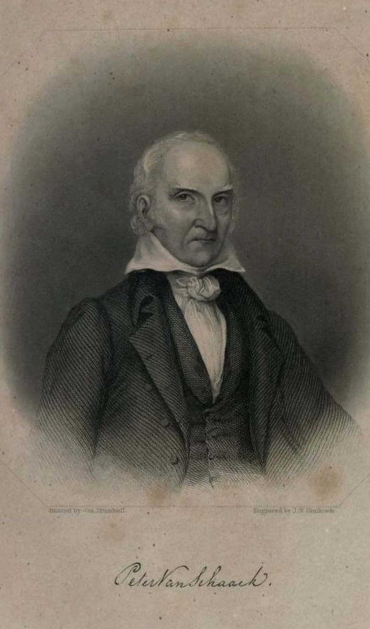 Portrait of Peter van Schaack (1747–1832) – memorial page