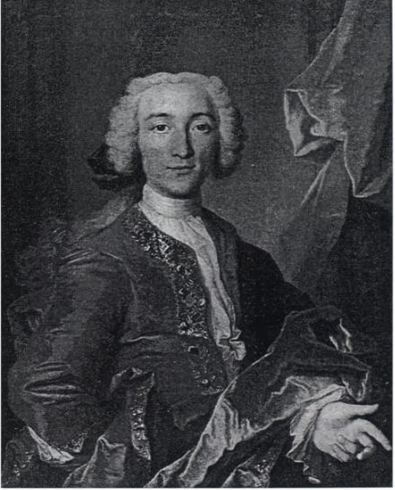Porträt von Jean de La Selle (1712–1795) – Gedenkseite