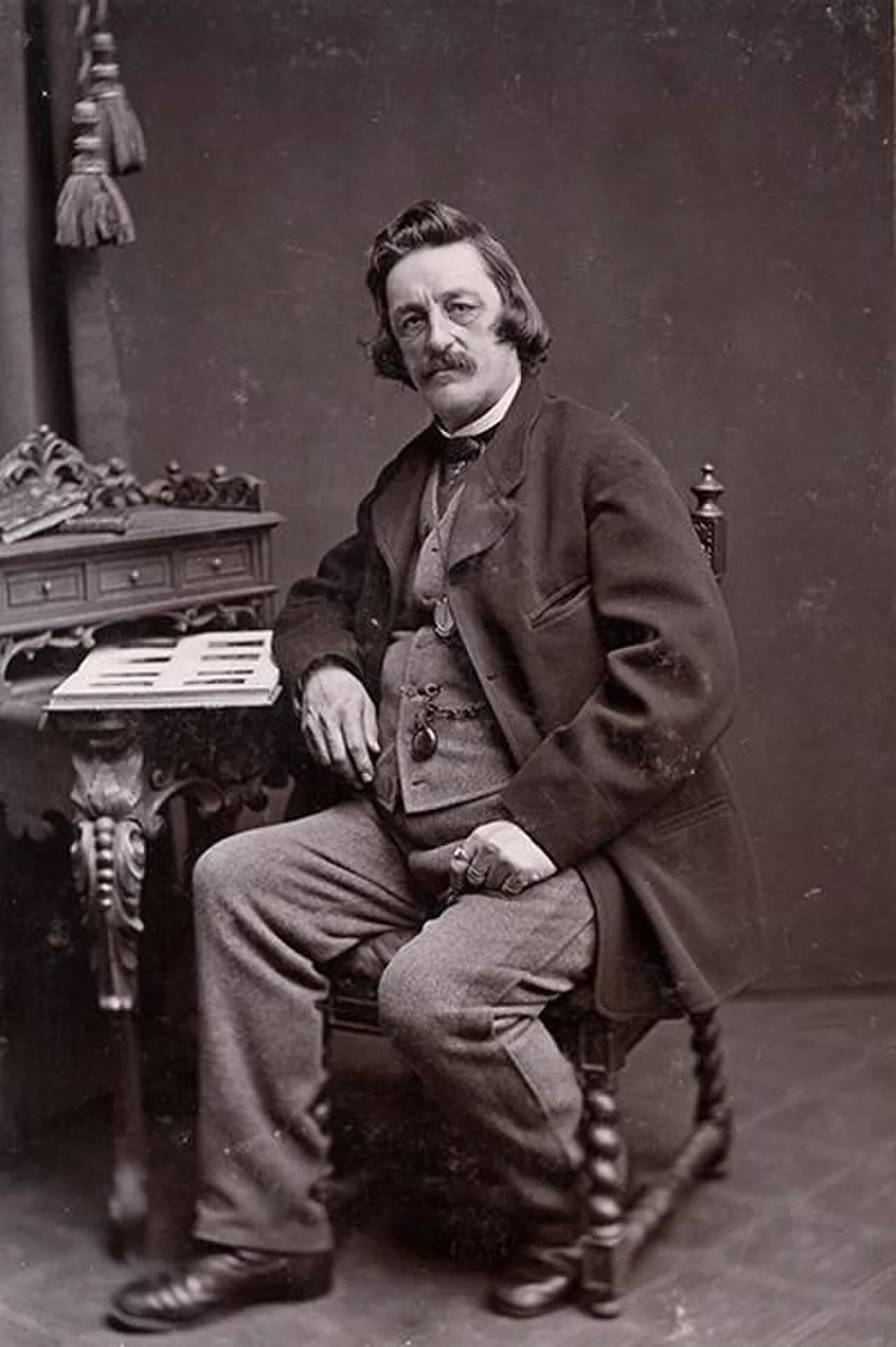 Porträt von Theodor Schuhmann (1812–1875) – Gedenkseite