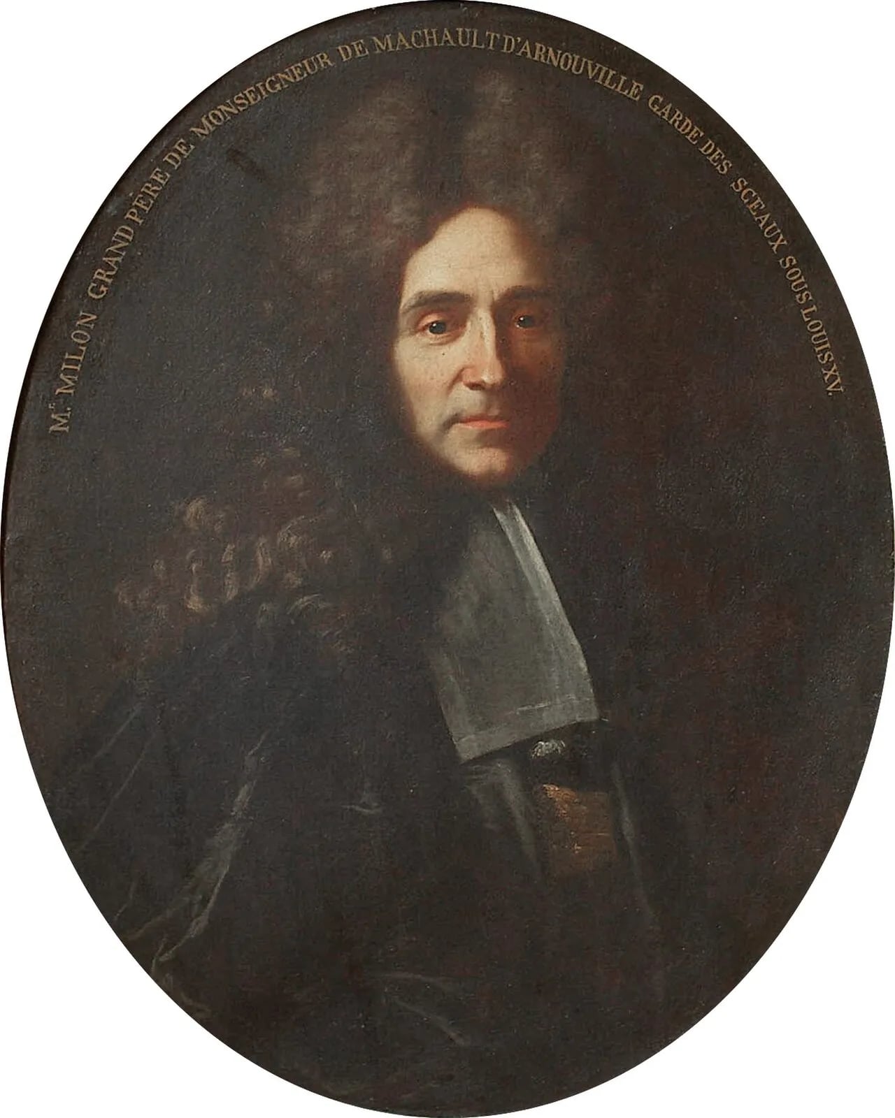 Porträt von Alexandre Milon (1653–1735) – Gedenkseite