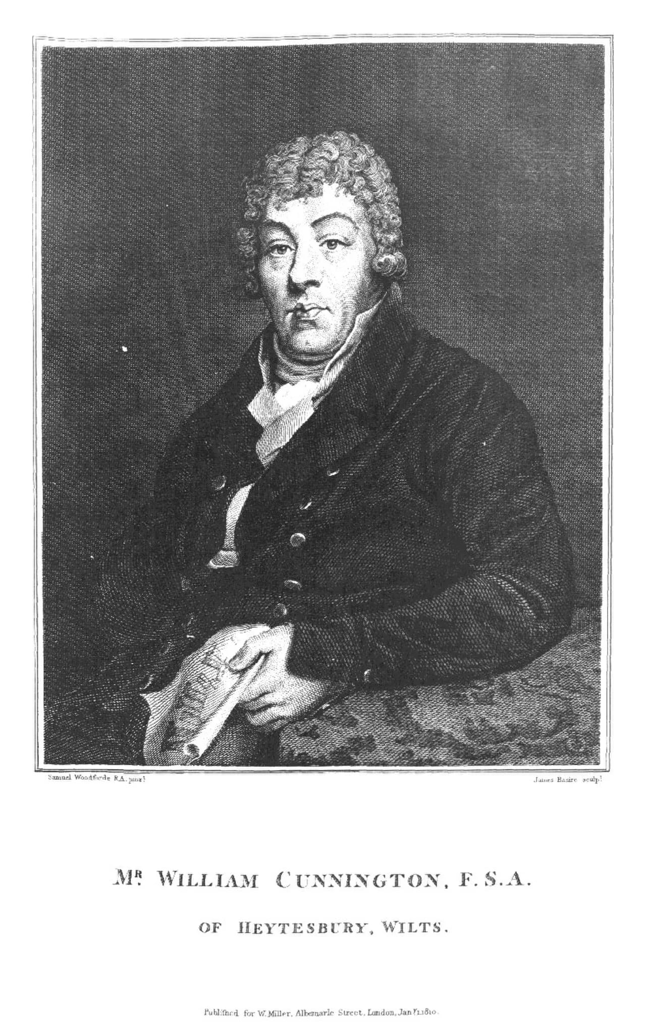 Porträt von William Cunnington (1754–1810) – Gedenkseite