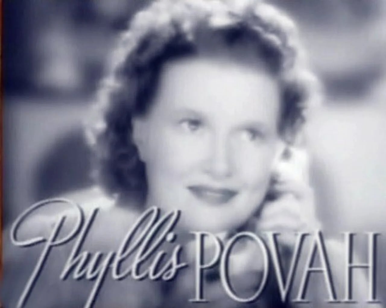 Portrait of Phyllis Povah (1893–1975) – memorial page