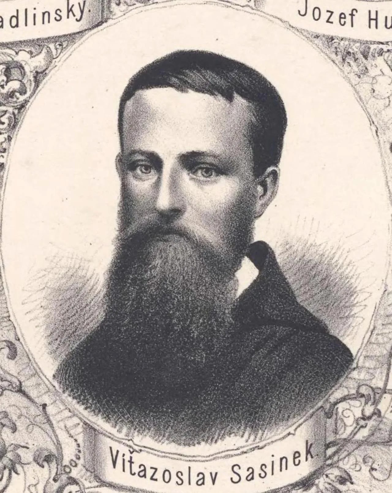 Porträt von František Víťazoslav Sasinek (1830–1914) – Gedenkseite