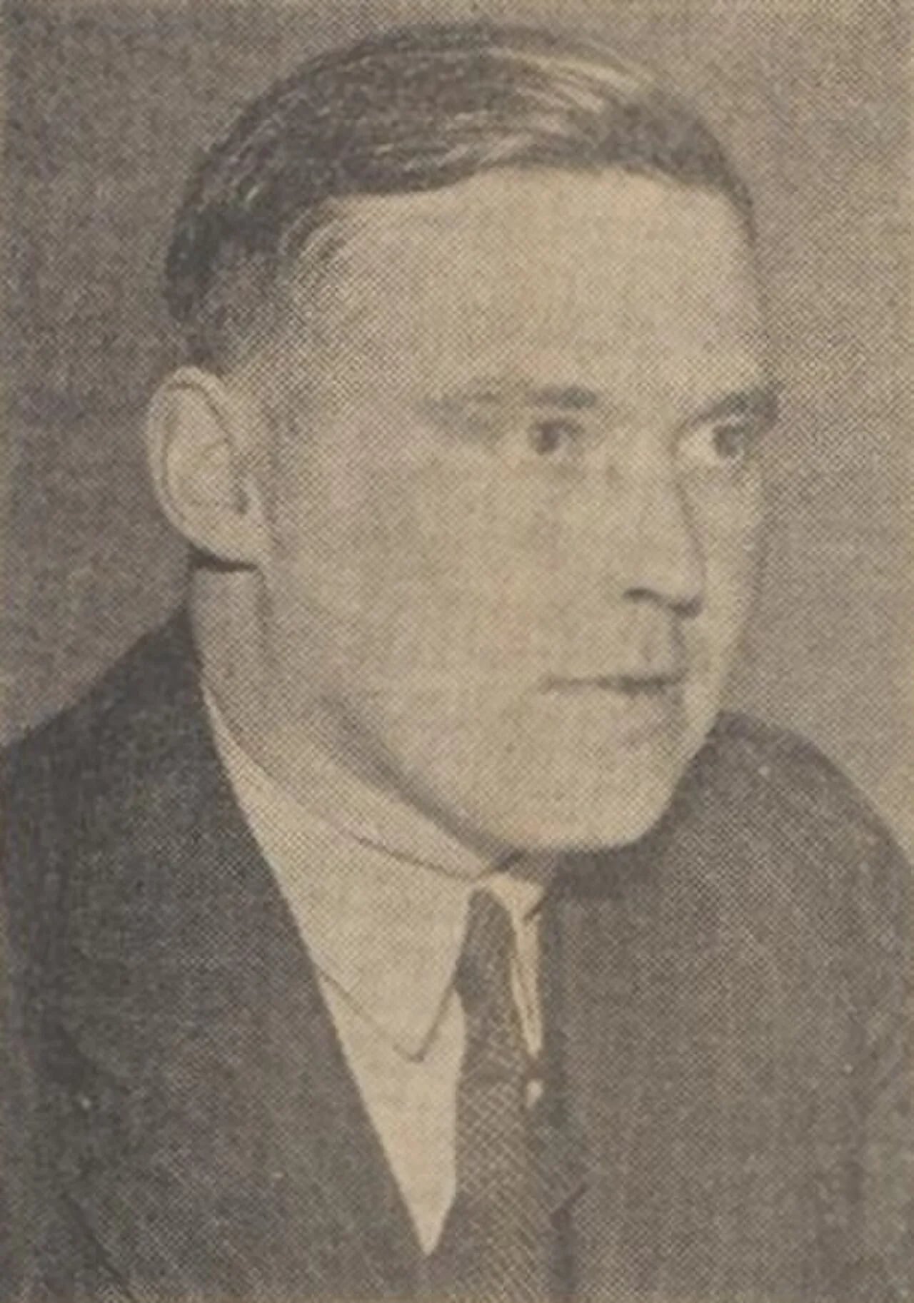 Porträt von Pieter Godfried Maria van Meeuwen (1899–1982) – Gedenkseite