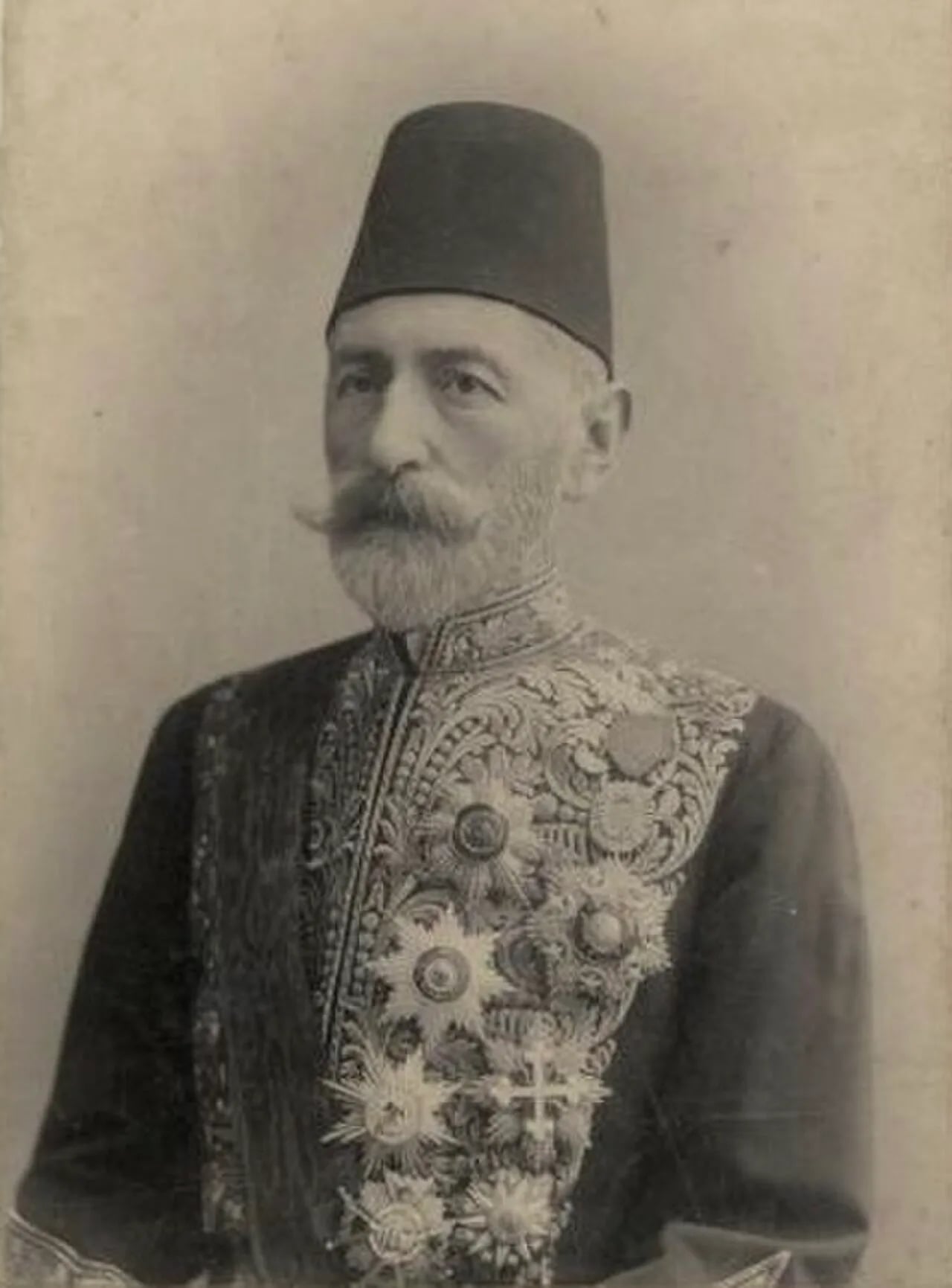 Portrait of Turhan Pascha Përmeti (1846–1927) – memorial page