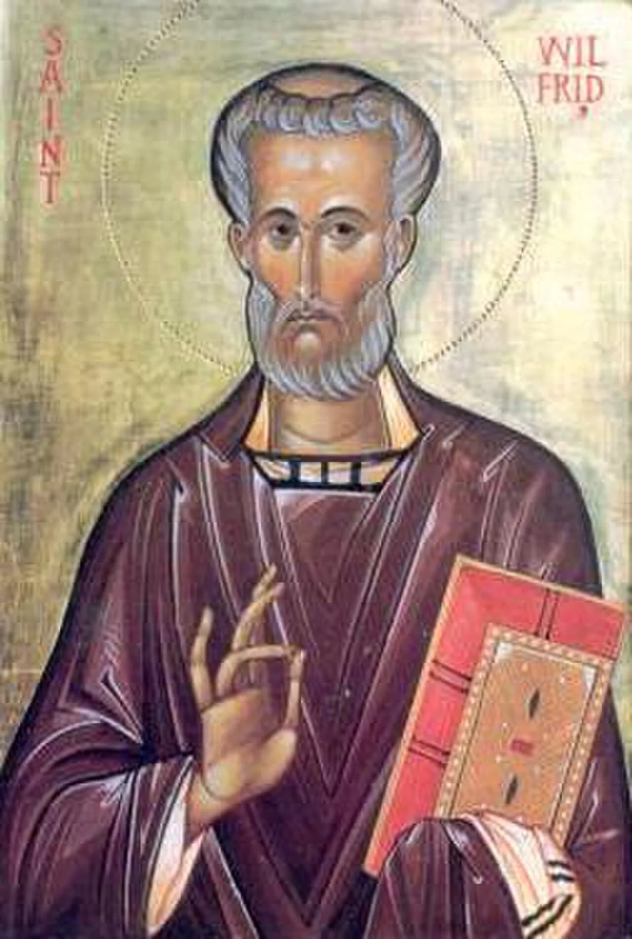 Portrait of Wilfrid (634–709) – memorial page