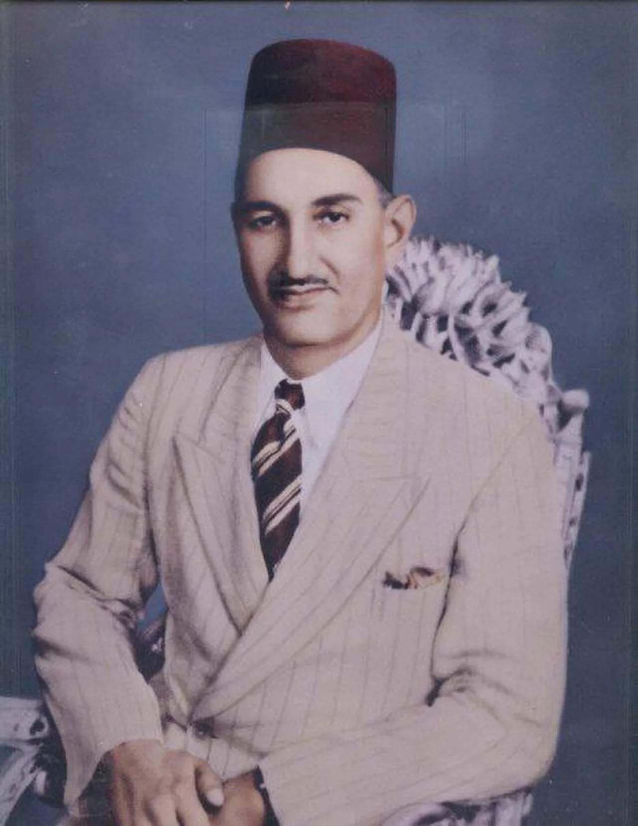 Portrait of Pir Ilahi Bux (1890–1975) – memorial page